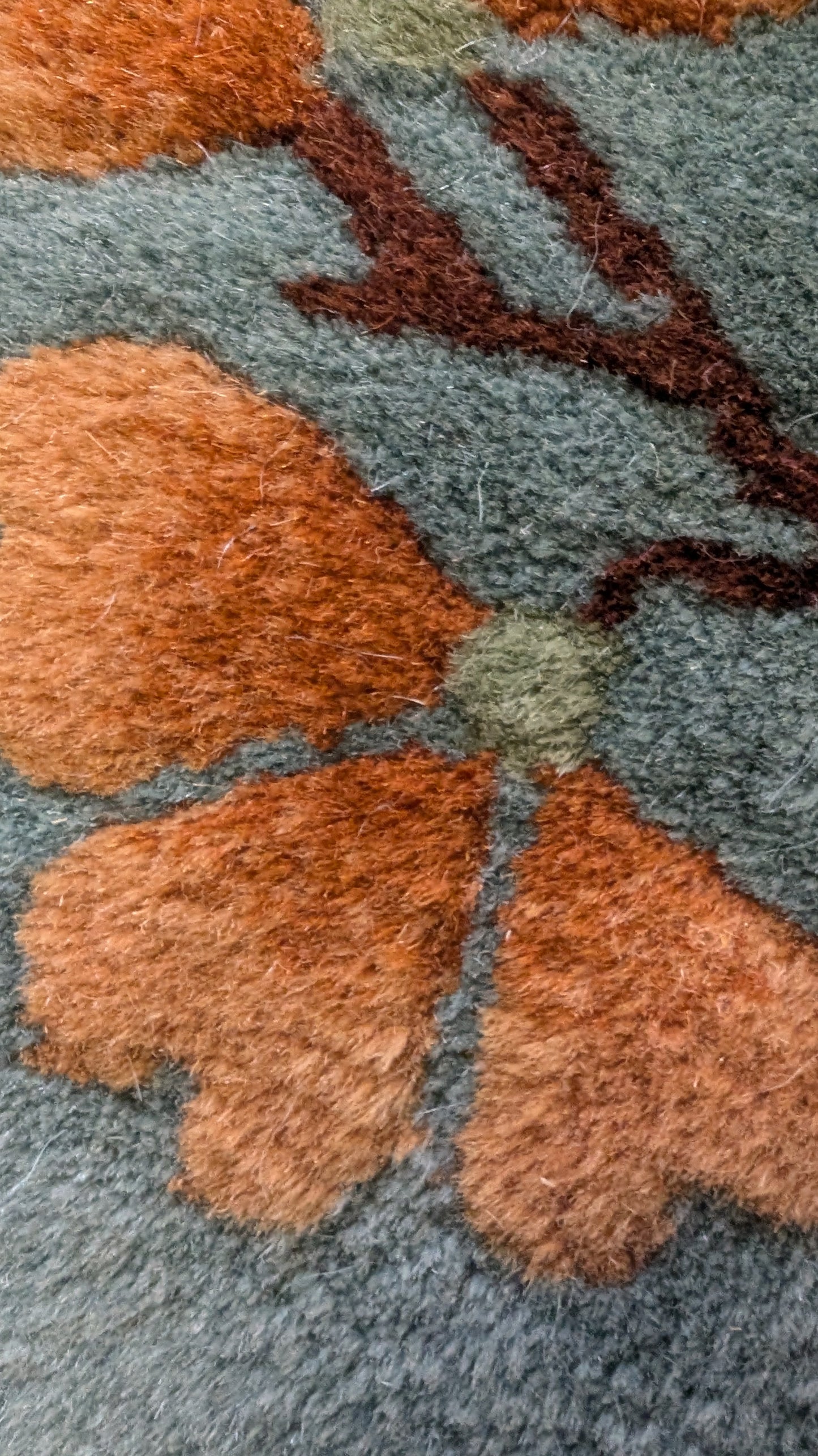 Art Deco Chinese Rug, 9x12, "The Teal Haven"