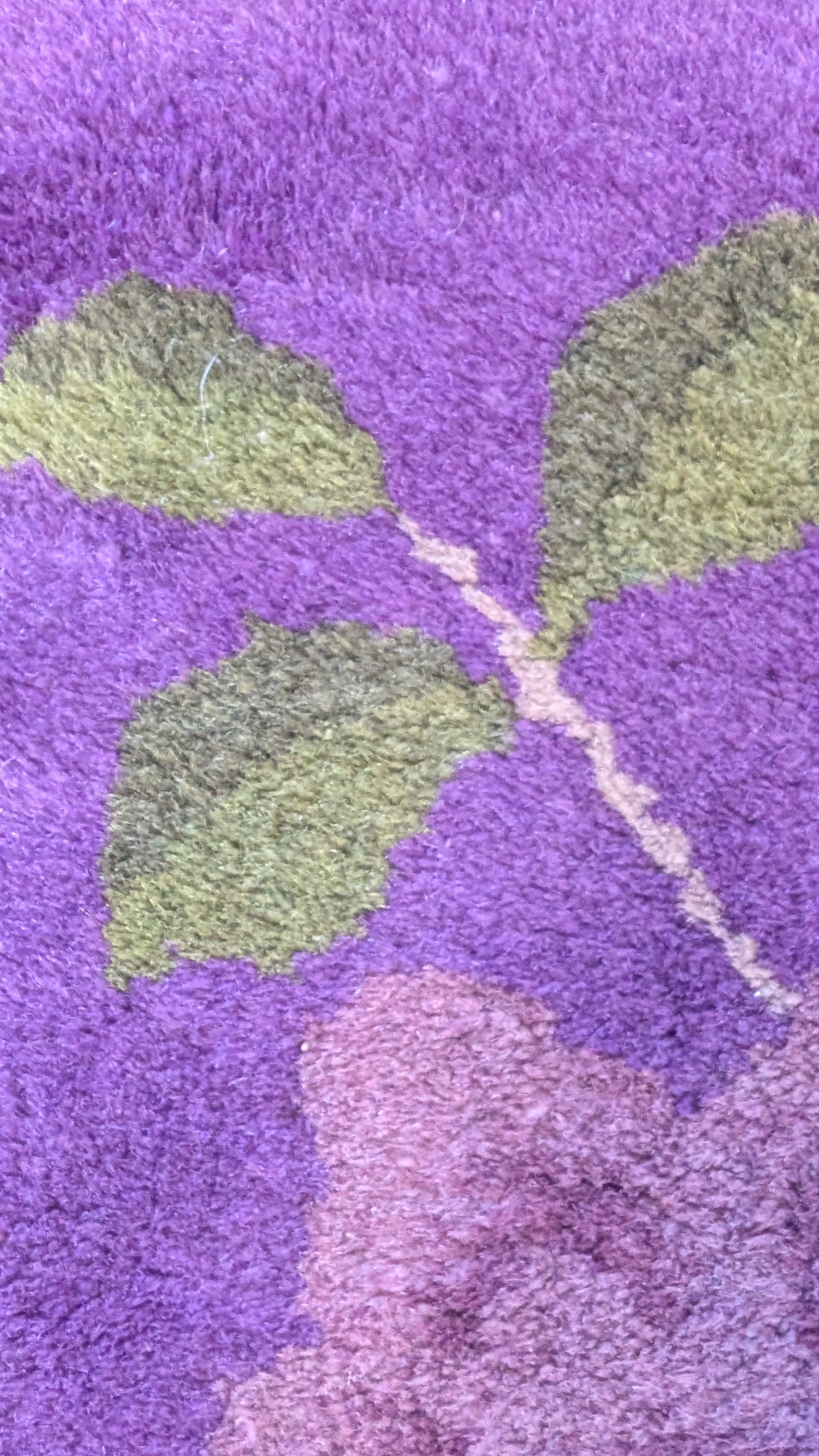 Antique Art Deco Chinese Rug, 9x12, "The Amethyst Deco Dream"