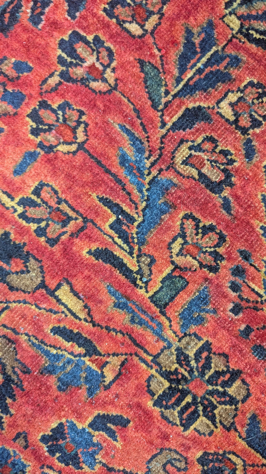 Antique Persian Sarouk Rug, 6x9