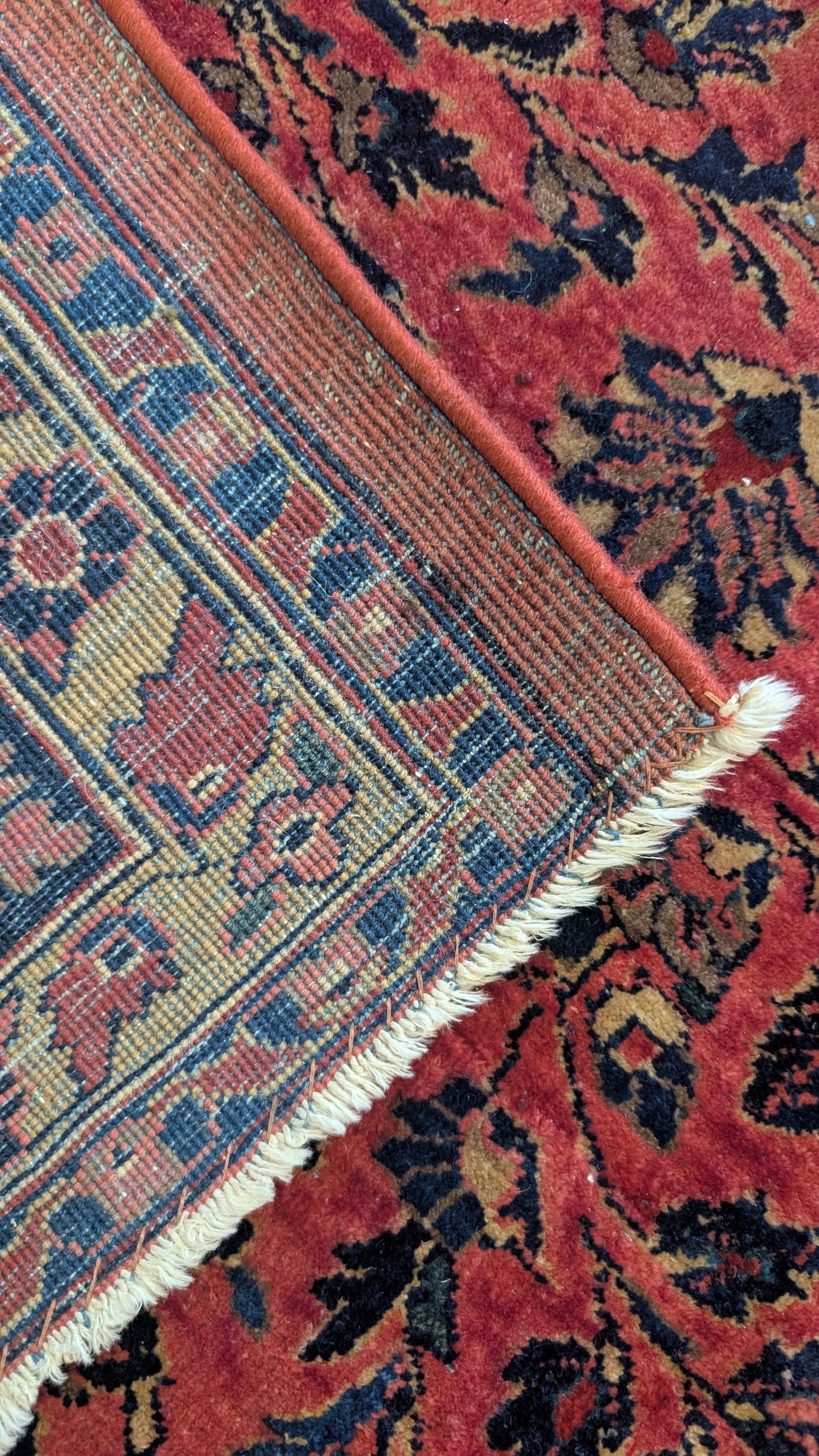 Antique Persian Sarouk Rug, 6x9