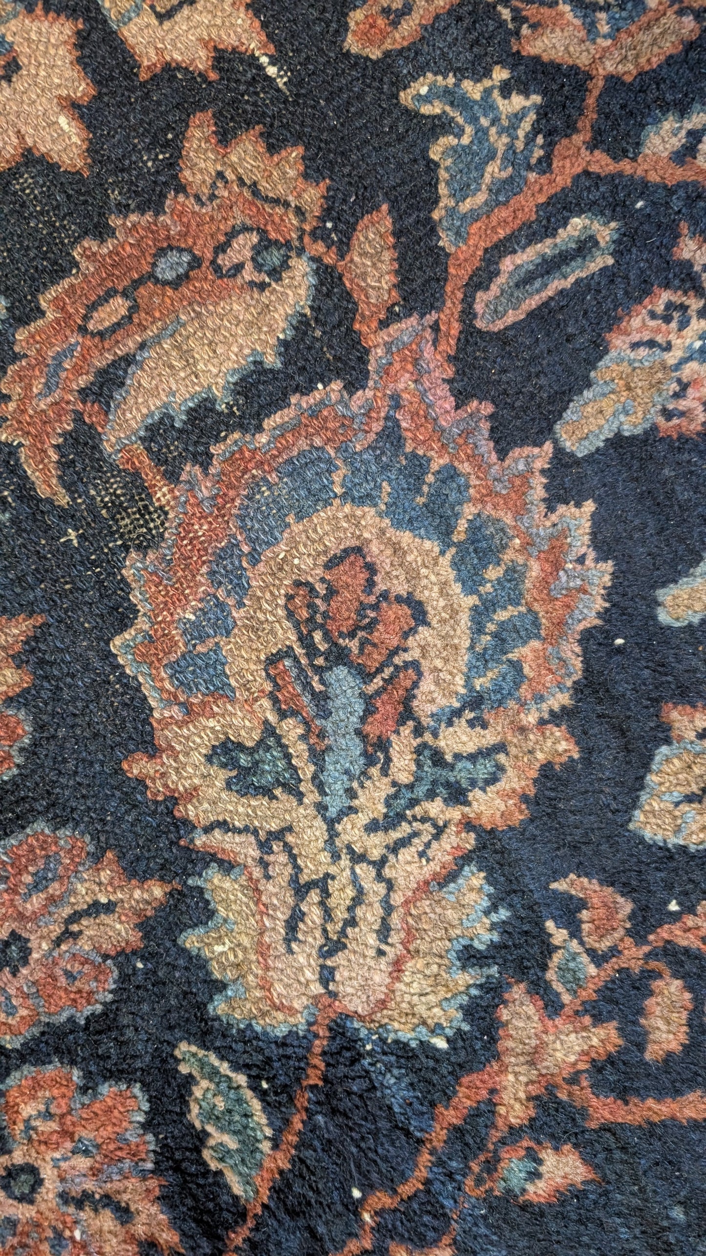Antique Persian Lilihan Rug, 9x11