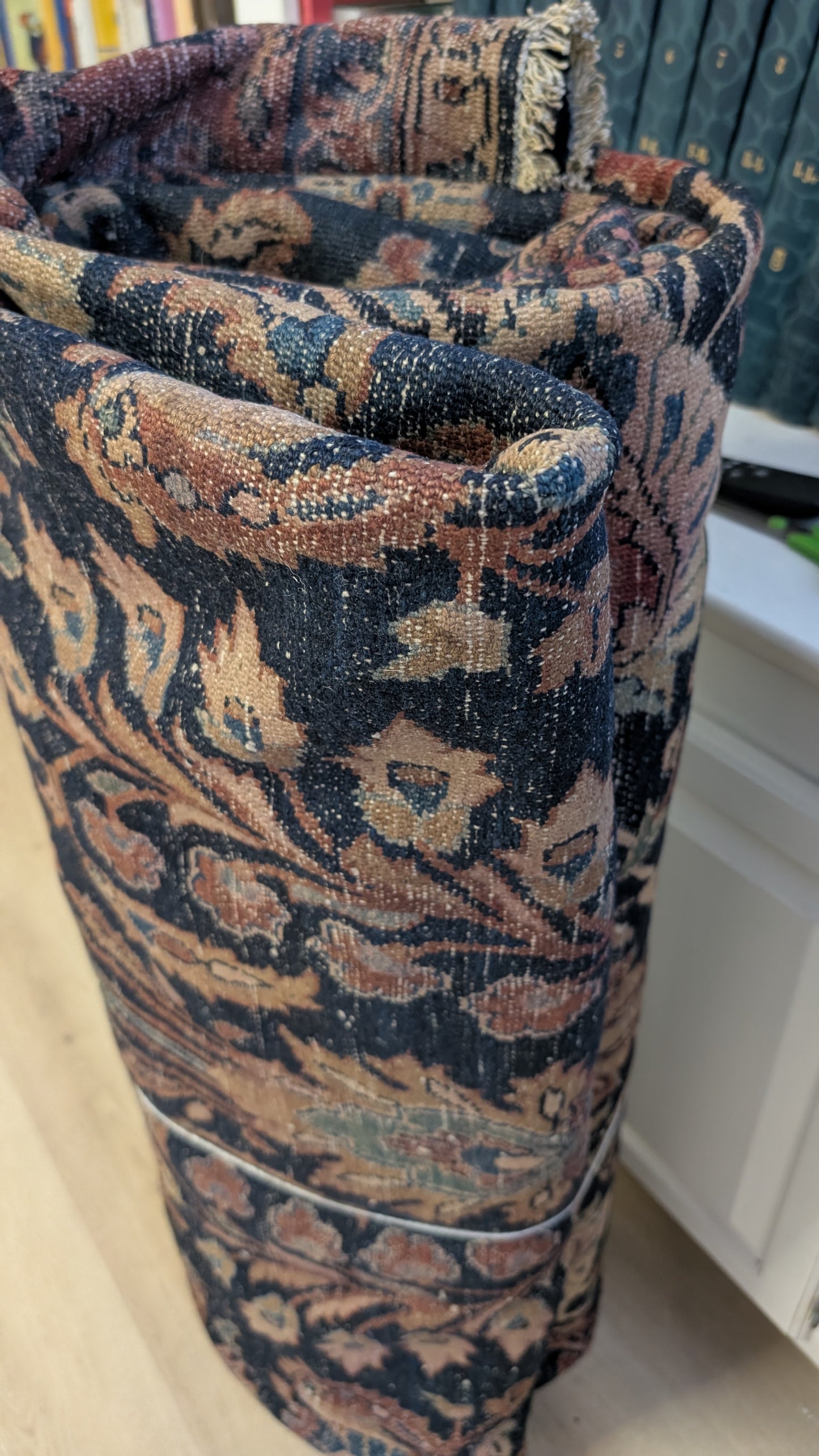 Antique Persian Lilihan Rug, 9x11