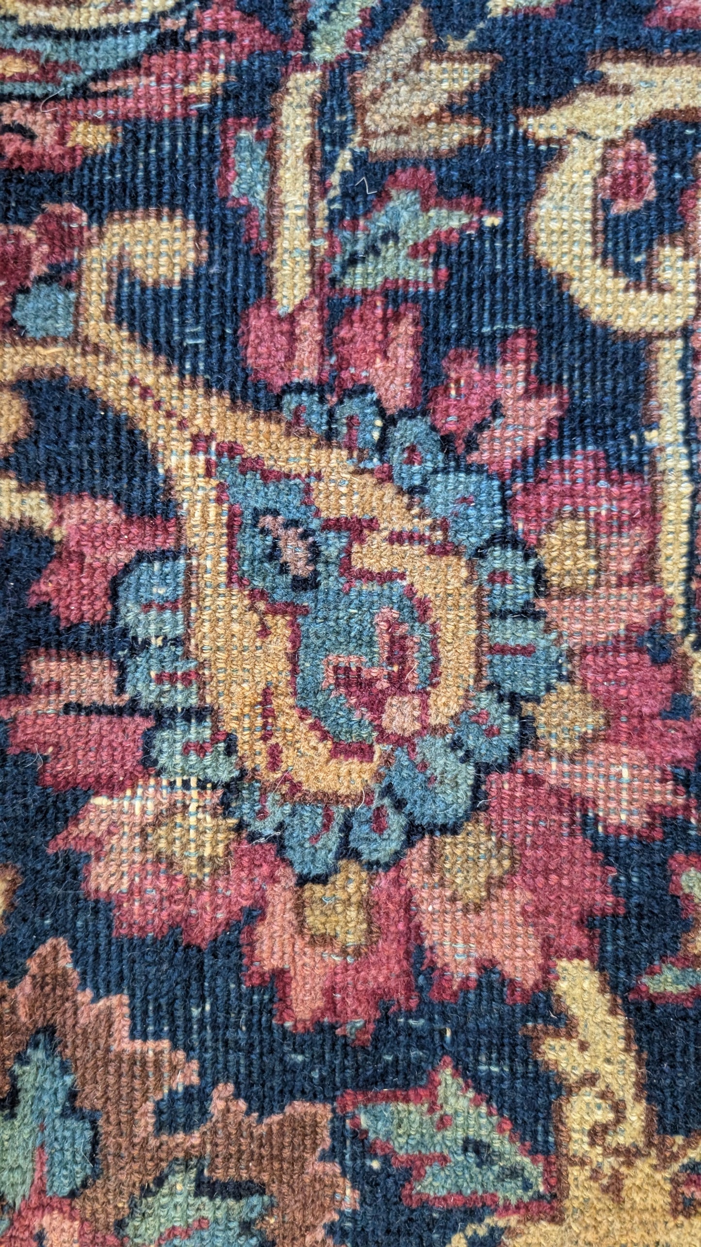 Antique Persian Kerman Rug, 9'8"x12'4"