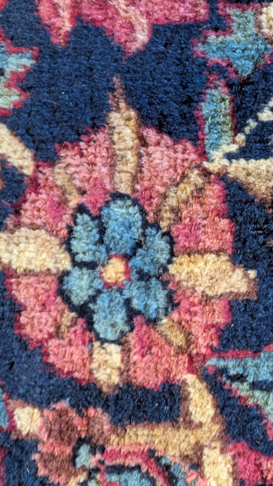 Antique Persian Kerman Rug, 9'8"x12'4"