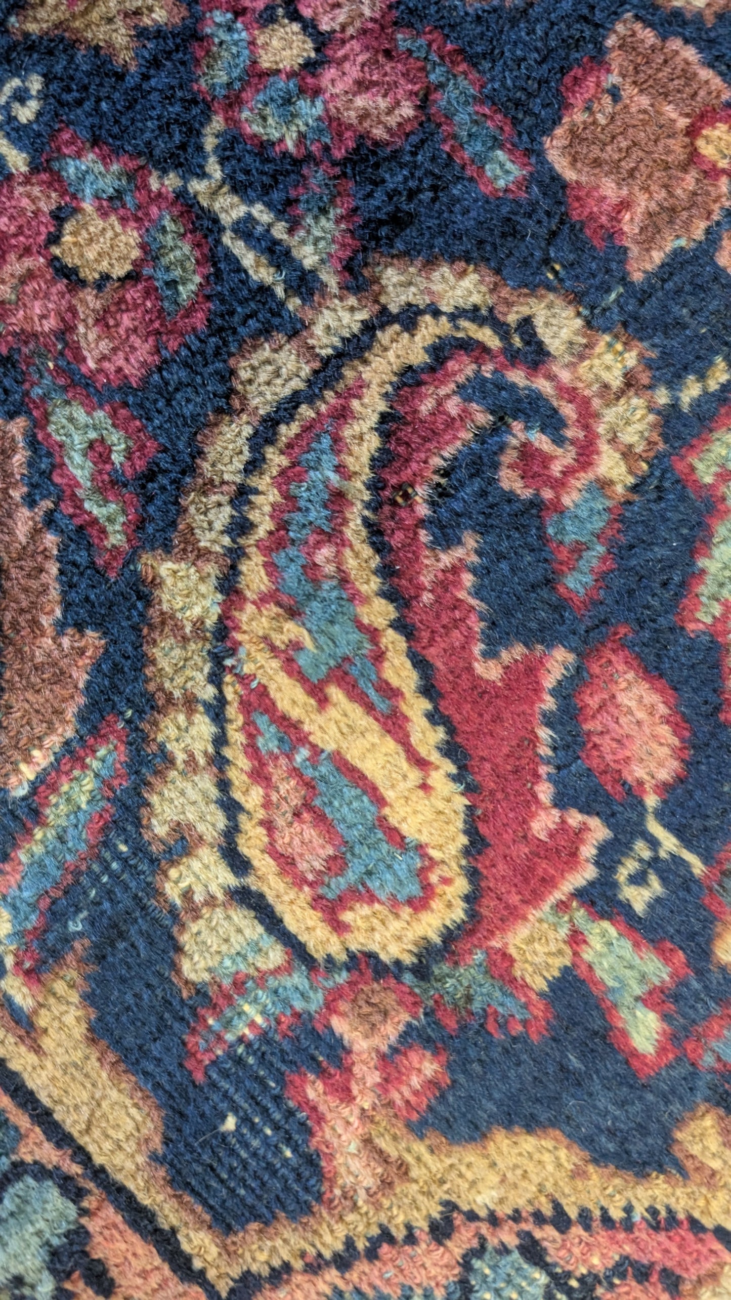 Antique Persian Kerman Rug, 9'8"x12'4"