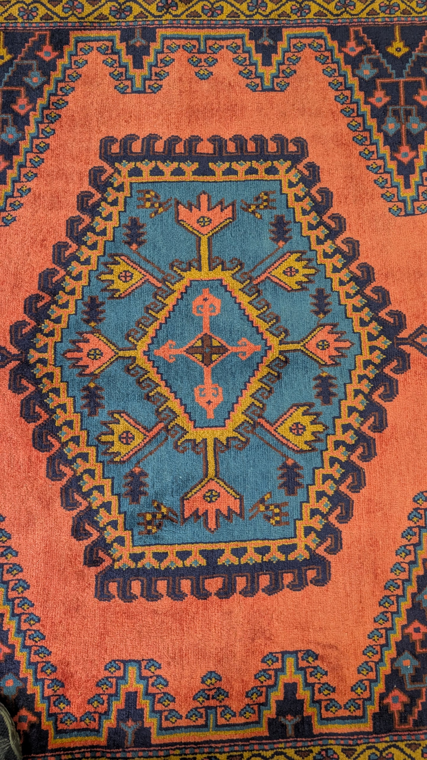 Vintage Persian Viss Rug, 7x10