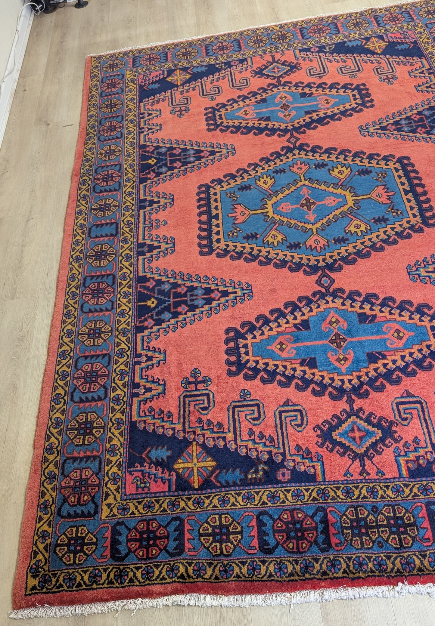 Vintage Persian Viss Rug, 7x10