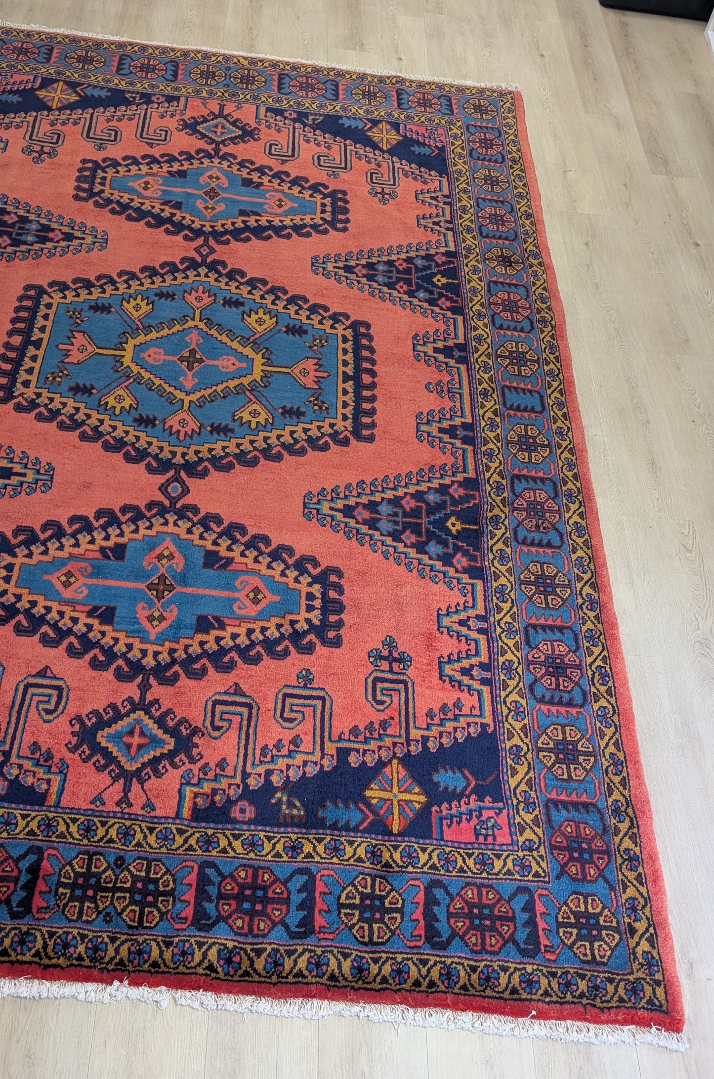Vintage Persian Viss Rug, 7x10