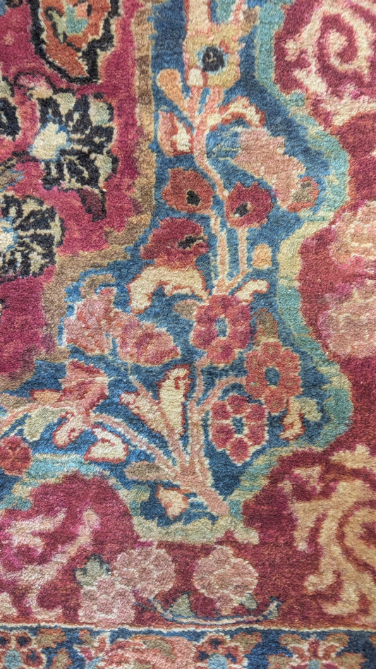 Antique Persian Sarouk Rug, 6x9