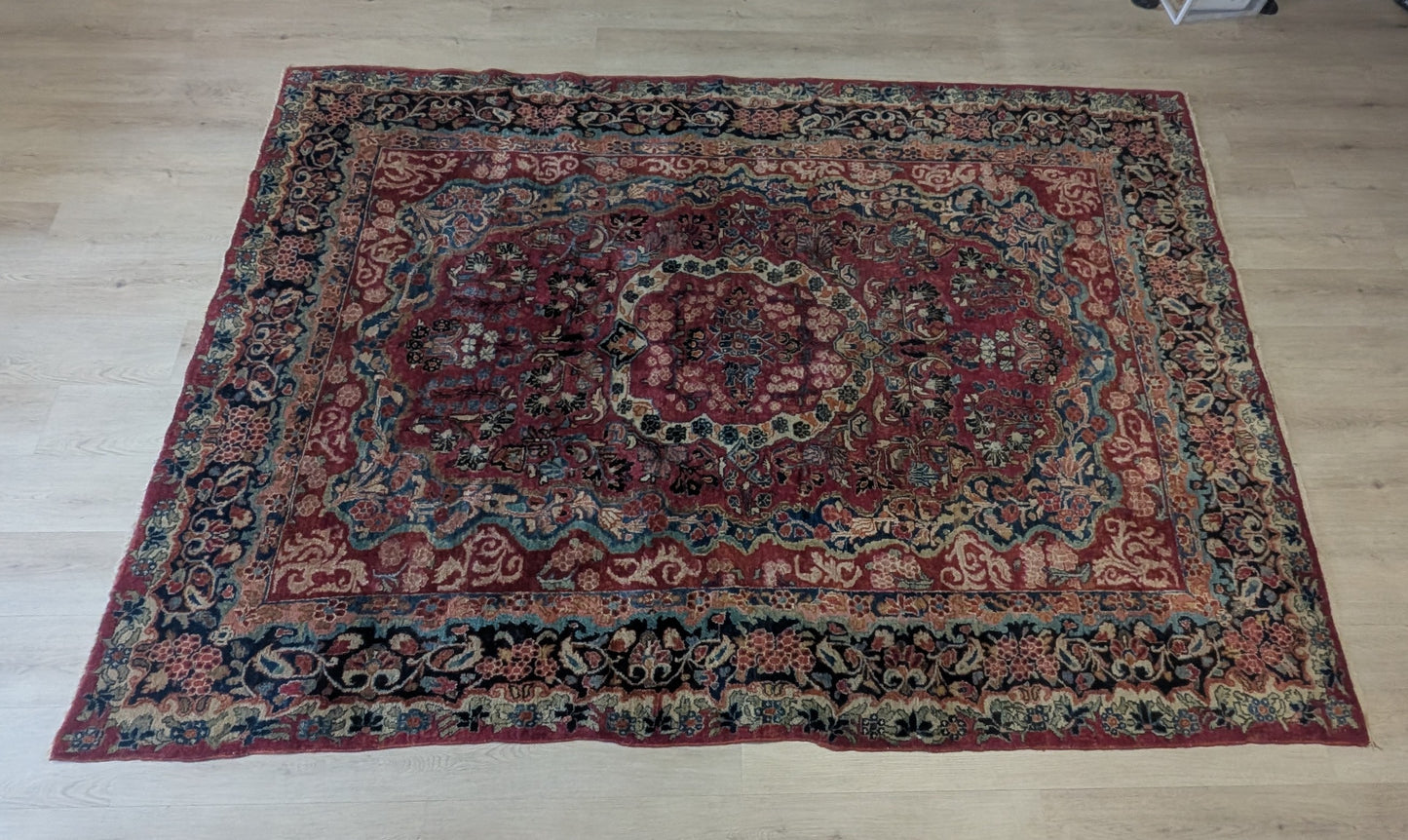 Antique Persian Sarouk Rug, 6x9