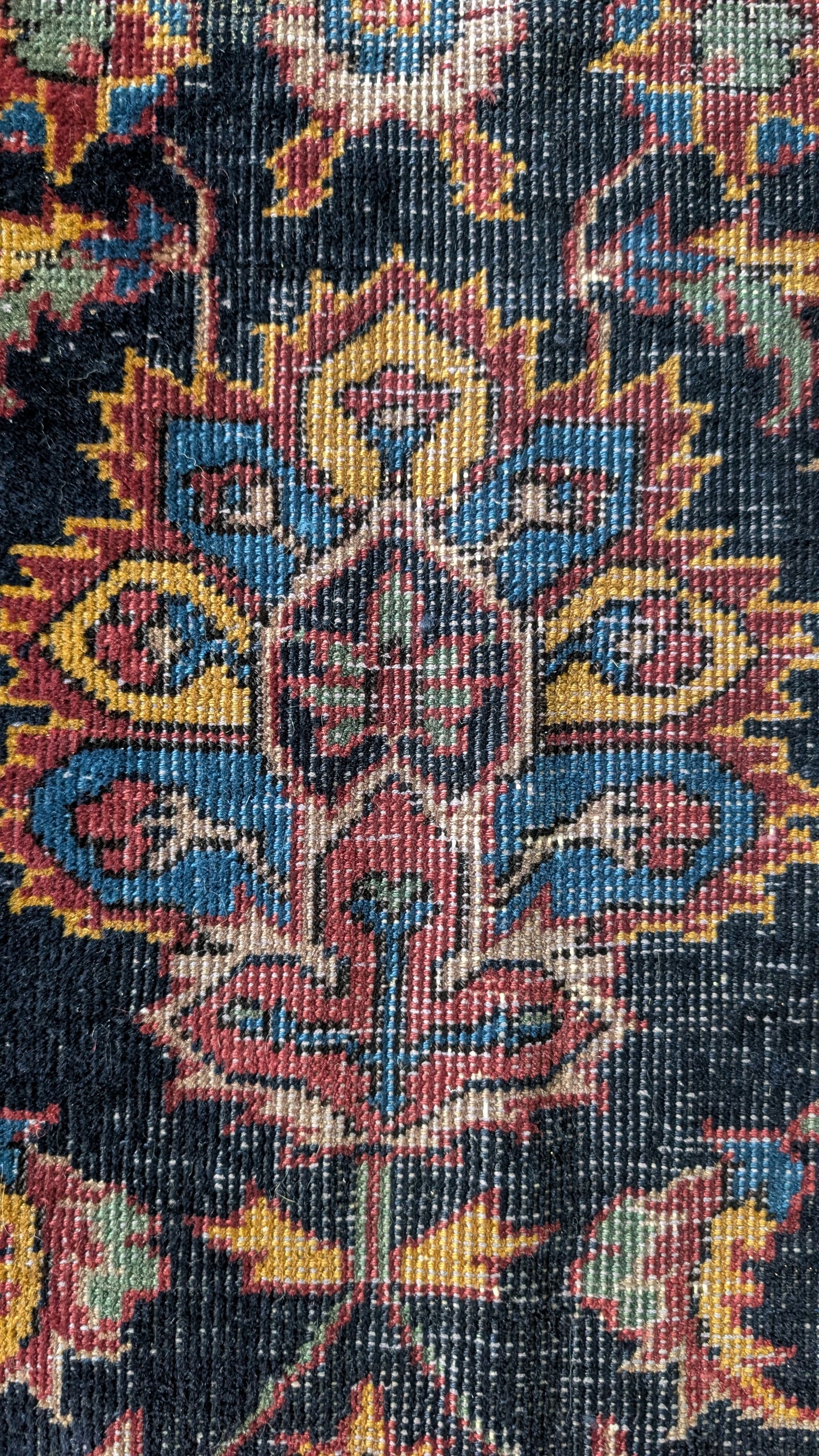 Antique Turkish Rug, 12x16 - The Jewel Tone Heritage Palace