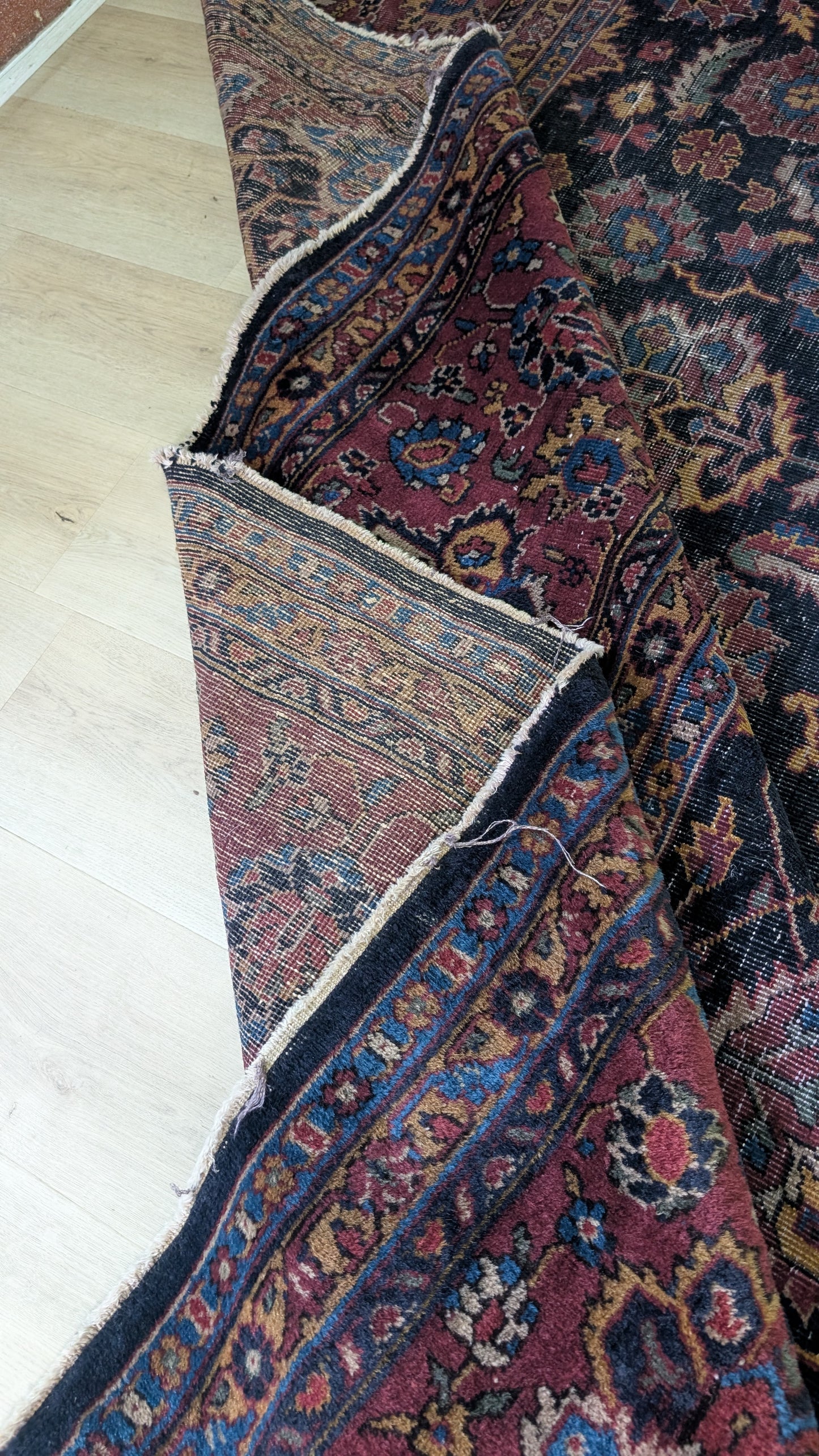 Antique Turkish Rug, 12x16 - The Jewel Tone Heritage Palace