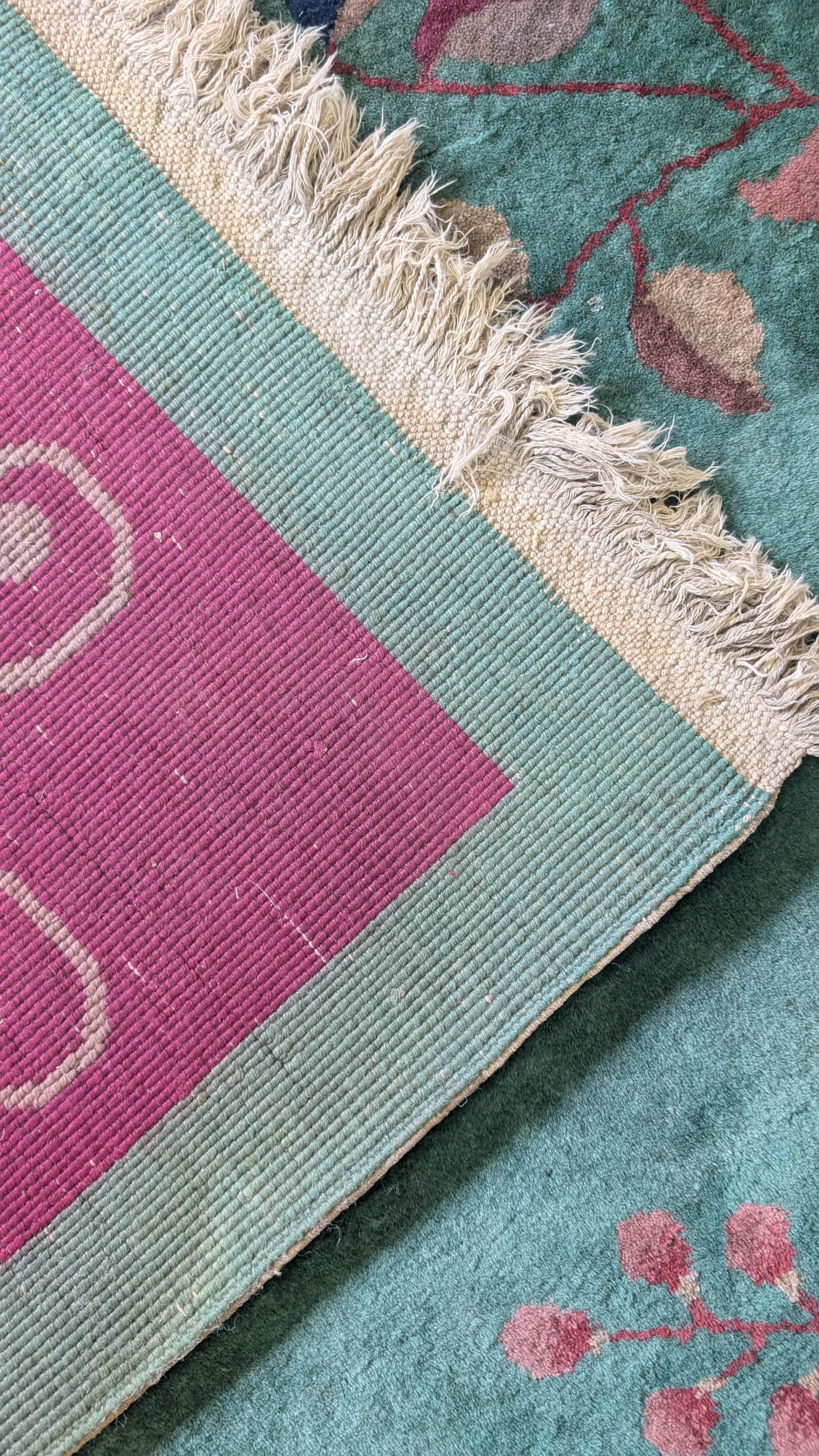 Antique Chinese Art Deco Rug, 9x12