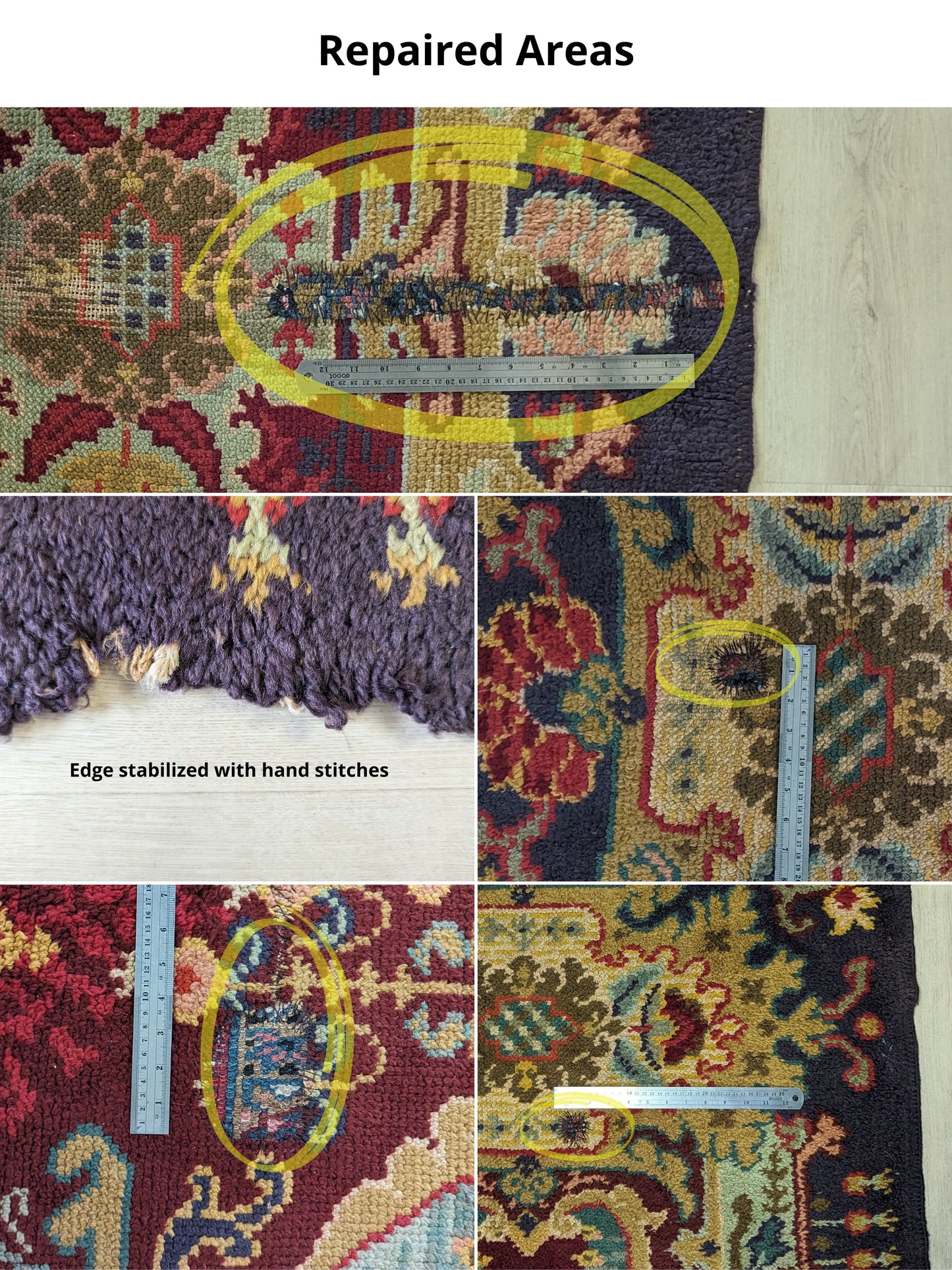 1940's European Hand Knotted Rug, 9x12 - "Heart of Europe"