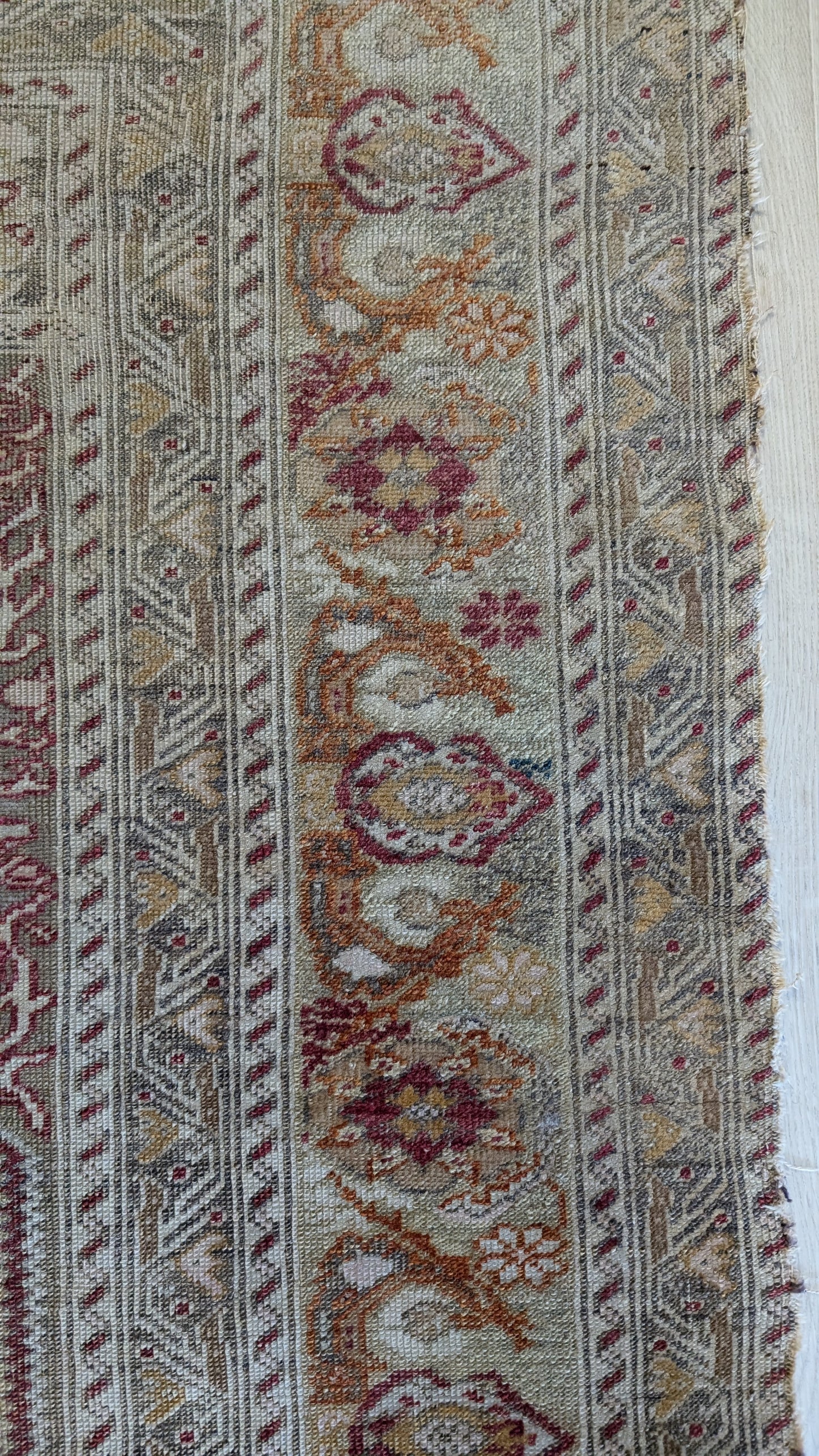 Antique Turkish Prayer Rug, 4'2"x5'6" - Anatolian Dawn