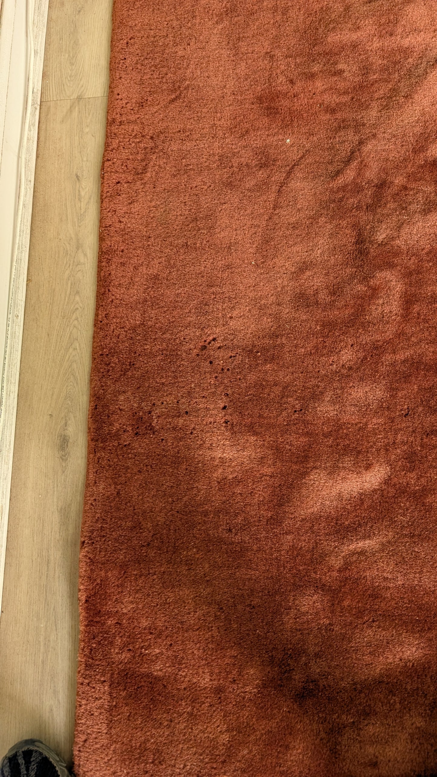 Antique Chinese Art Deco Rug, 9x15 - Rust Blossom Rhapsody, Walter Nichols Style