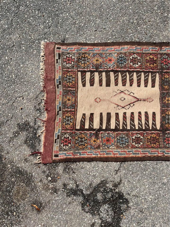 Kurdish Soumak Runner, 2'6"x12'6"