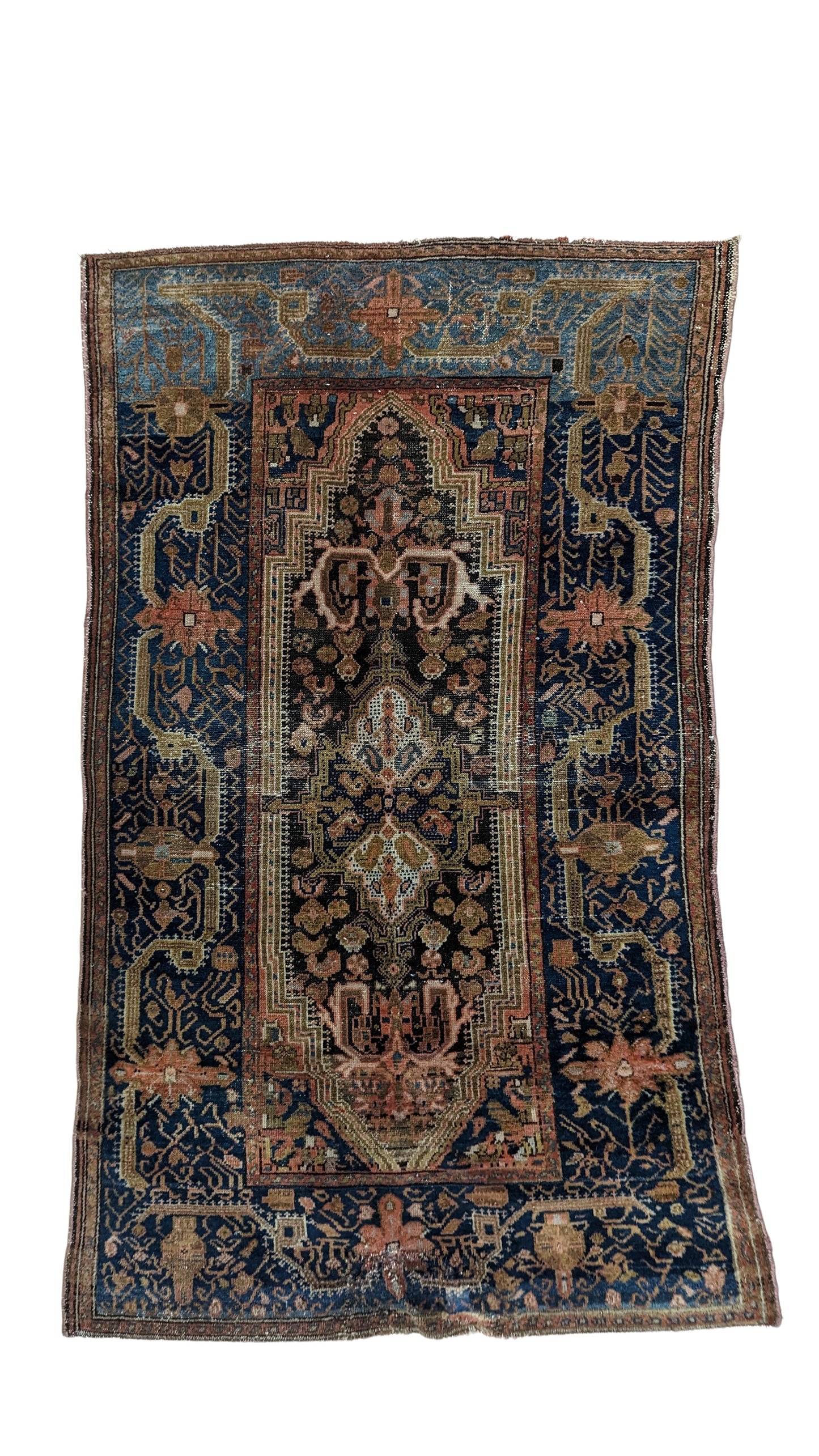 SOLD - Antique Malayer Persian Rug, 4x6