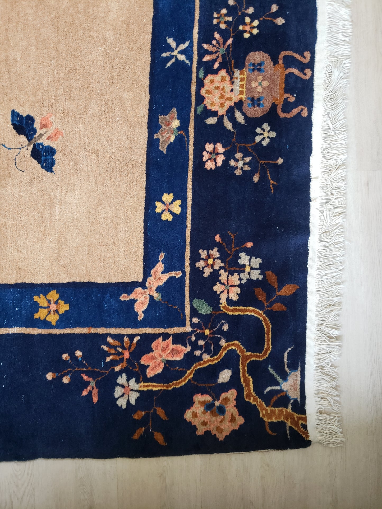 SOLD - Antique Peking Rug, 9'x12'