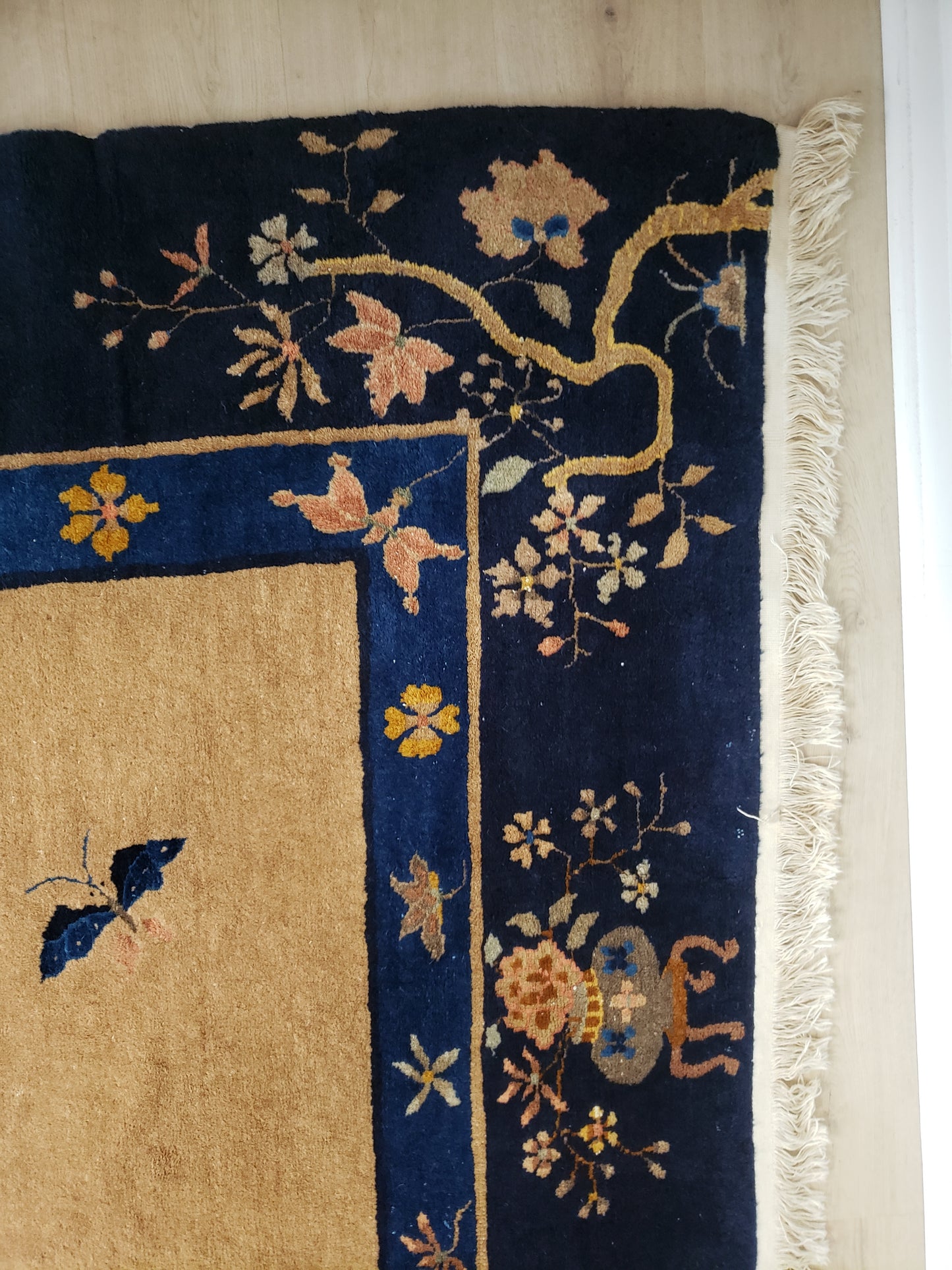 SOLD - Antique Peking Rug, 9'x12'