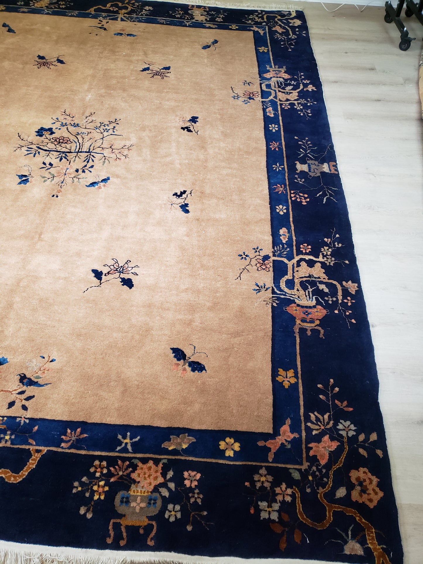 SOLD - Antique Peking Rug, 9'x12'