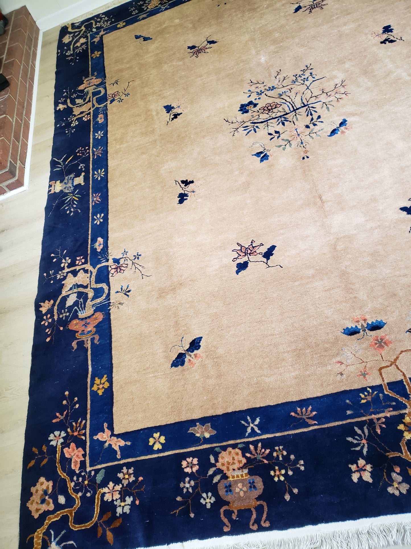 SOLD - Antique Peking Rug, 9'x12'