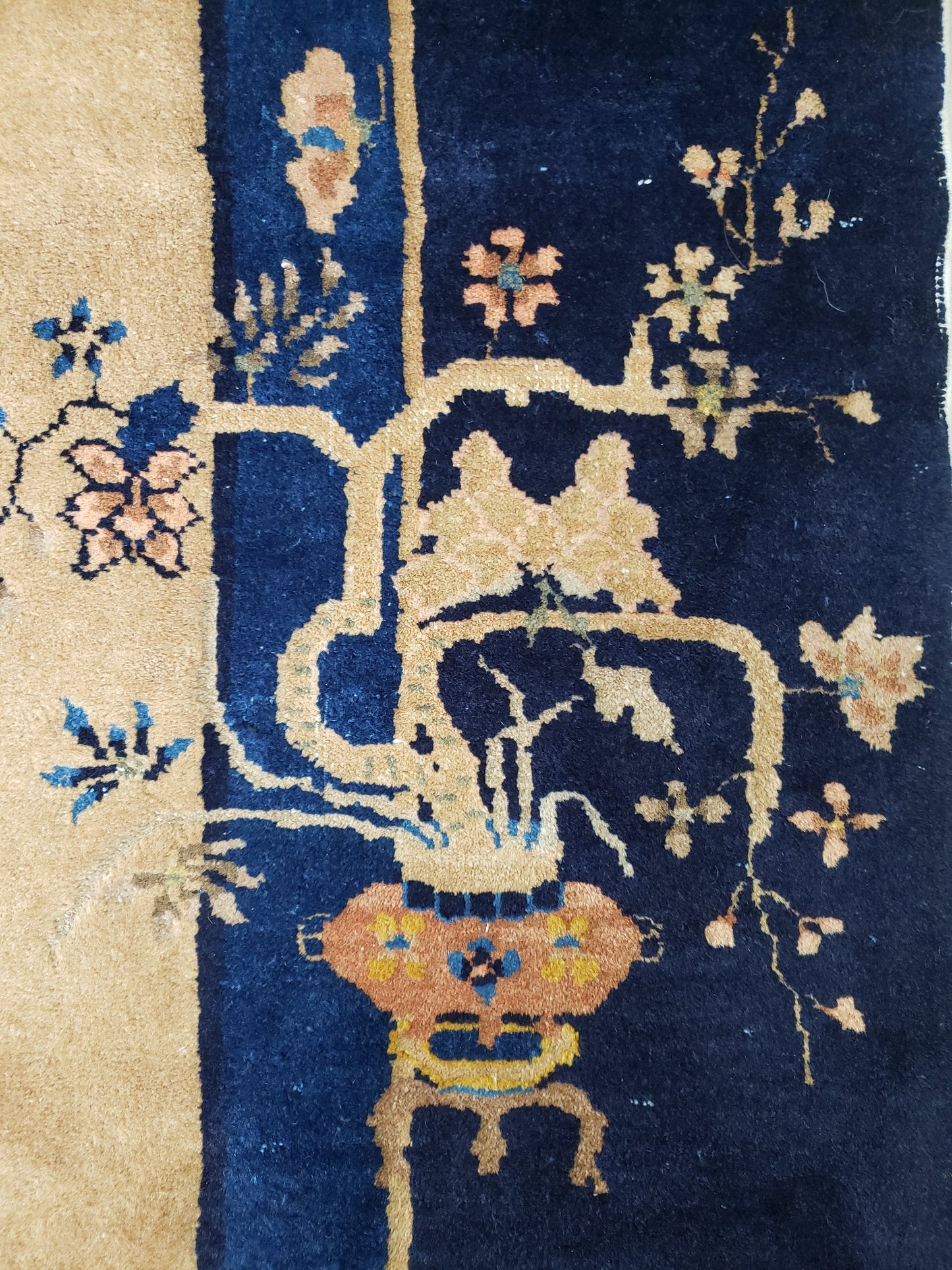 SOLD - Antique Peking Rug, 9'x12'