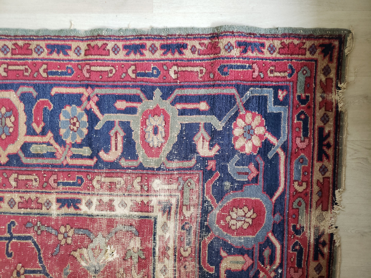 SOLD - Antique Turkish Rug, 11x14 - "Bohemian Palace"