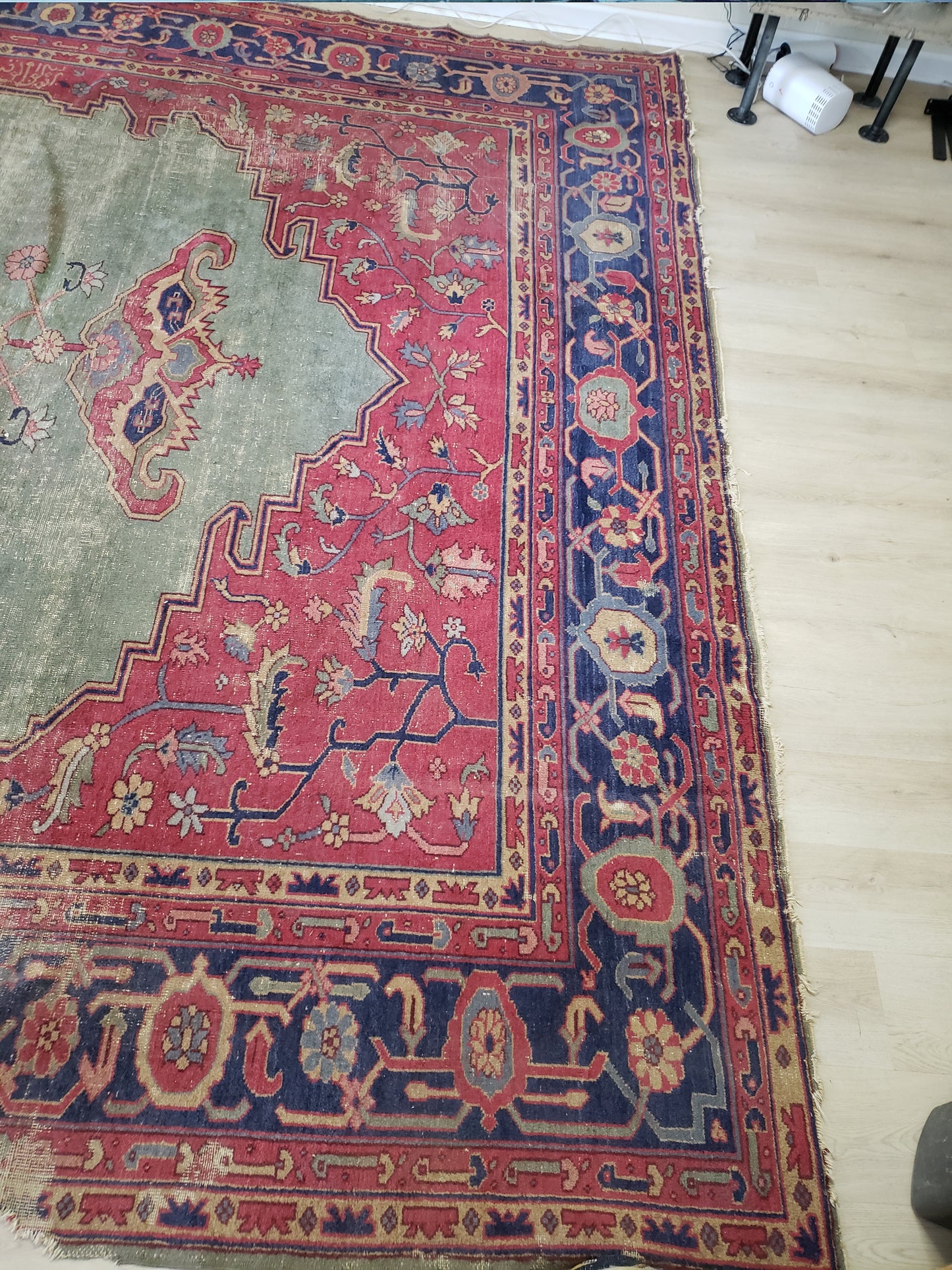 SOLD - Antique Turkish Rug, 11x14 - "Bohemian Palace"