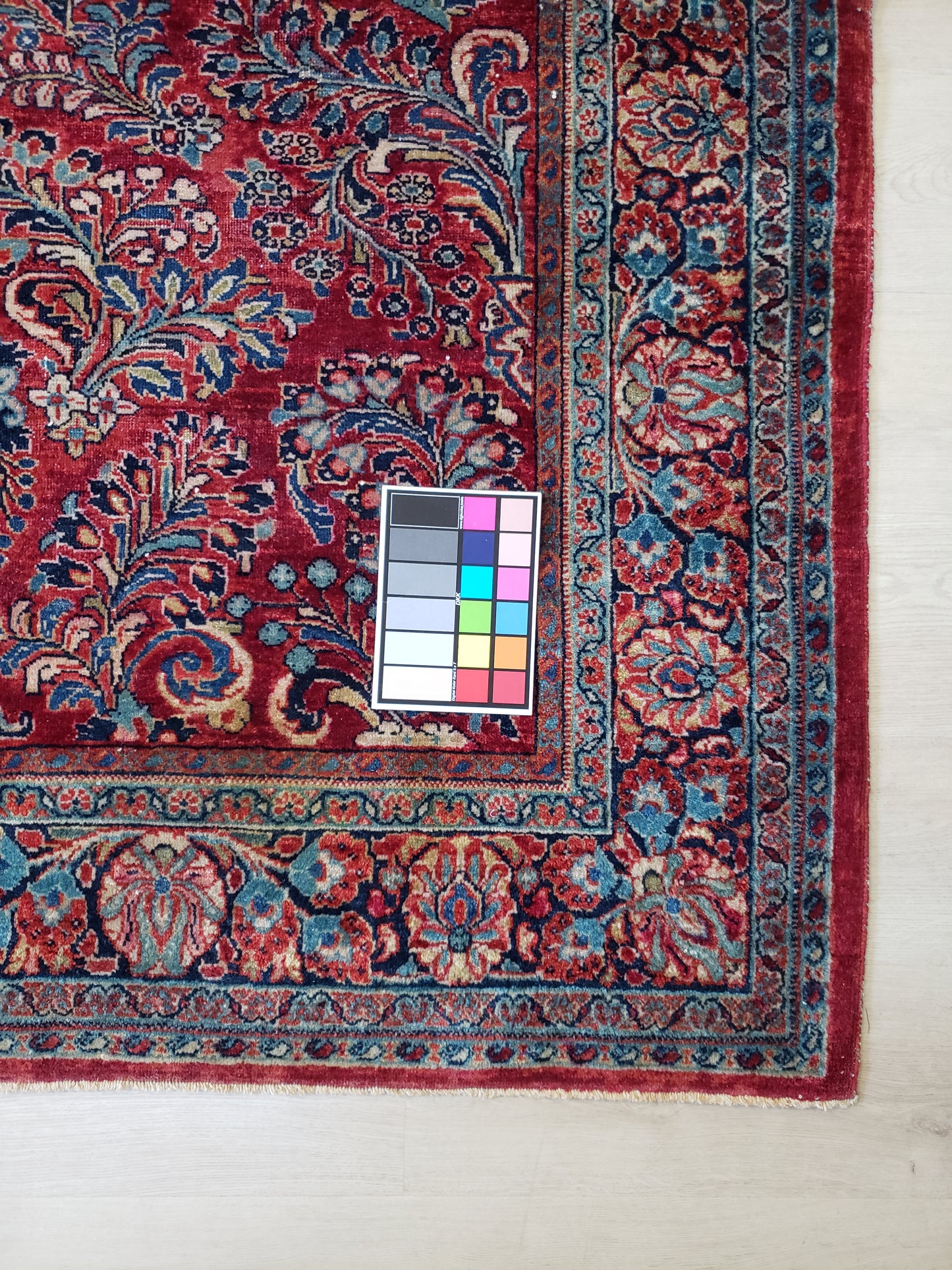 SOLD - Antique Persian Sarouk Rug, 5'3x9'9, "The American Dream Sarouk"