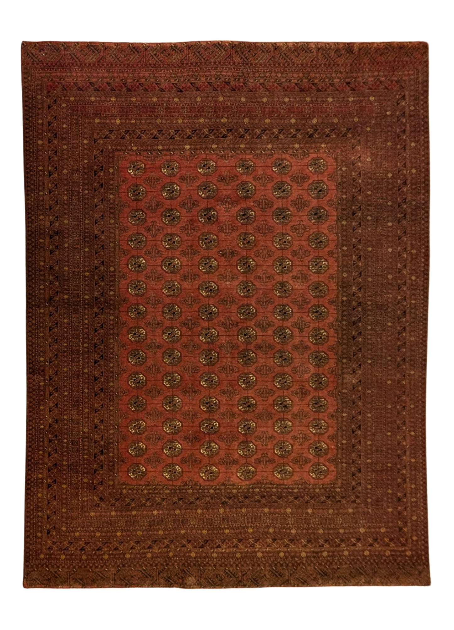 Vintage Tekke Turkman Rug, 7x9