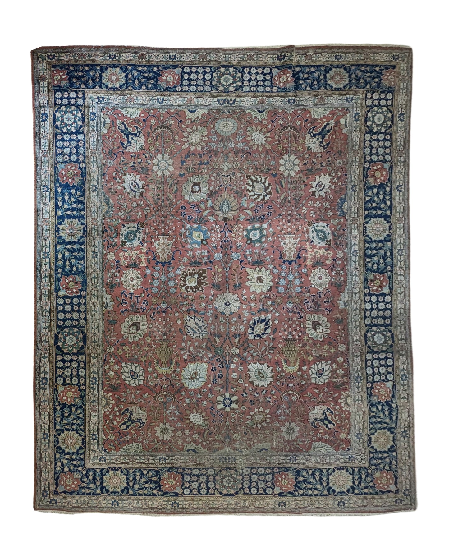 Antique Tabriz Persian Rug, 10x13