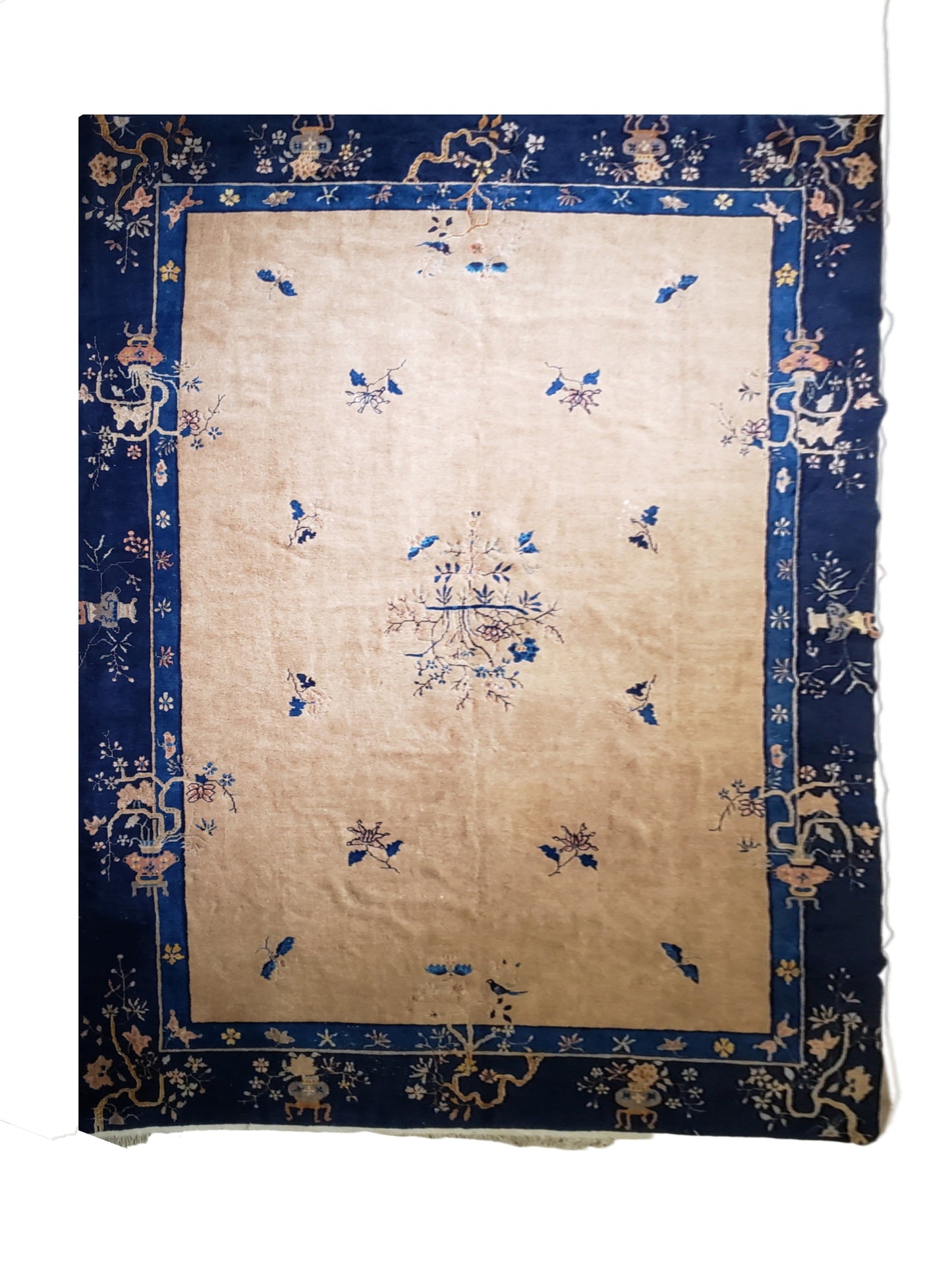 SOLD - Antique Peking Rug, 9'x12'