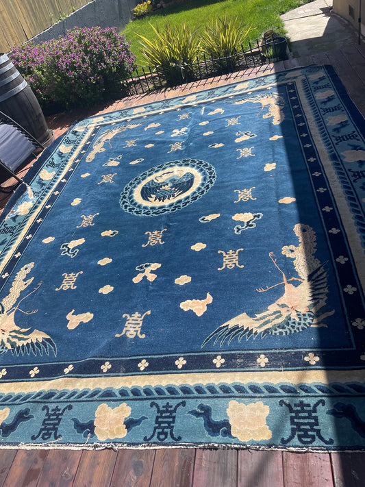 Antique Peking Rug, 9'5"x11'5" - WHOLESALE