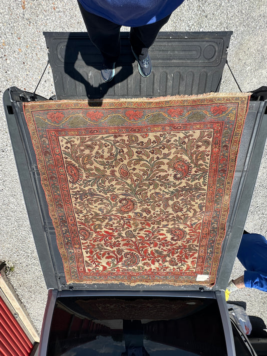 Antique Persian Rug, 4x6