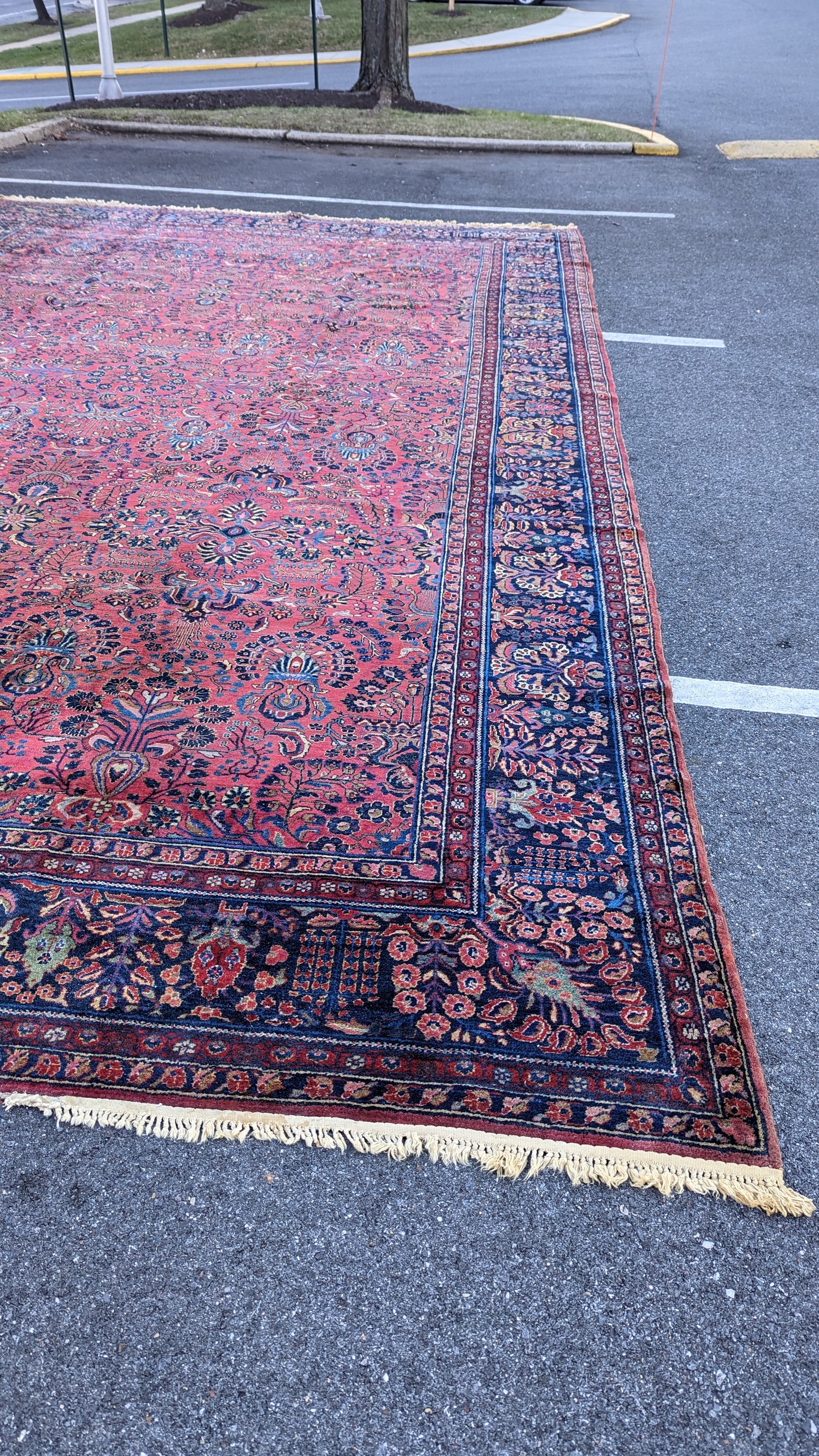 Antique Sarouk Persian Rug, 12x20