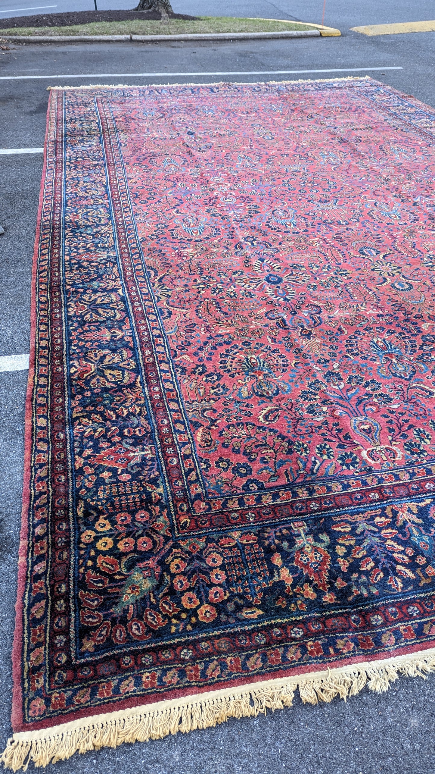 Antique Sarouk Persian Rug, 12x20