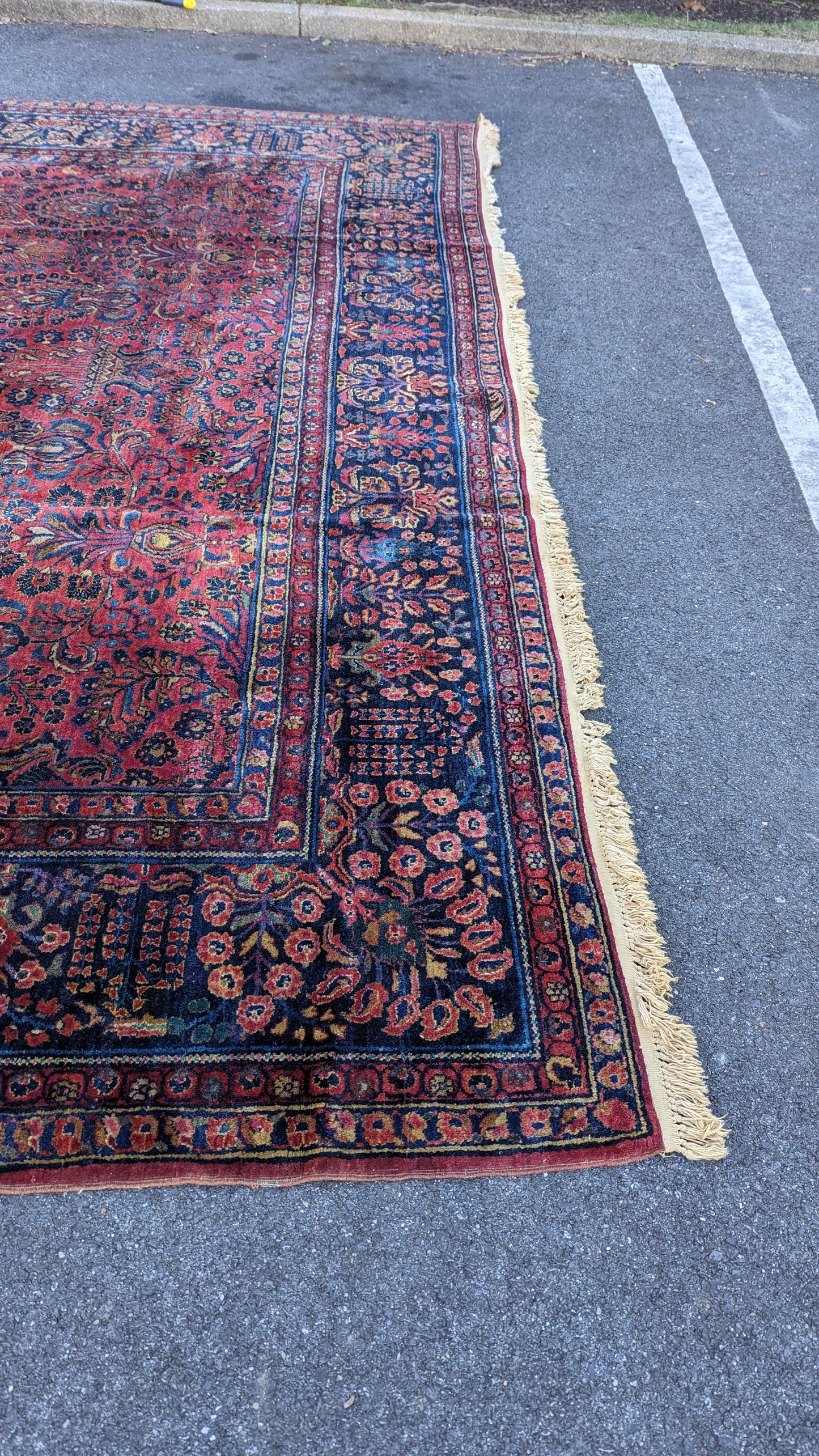 Antique Sarouk Persian Rug, 12x20