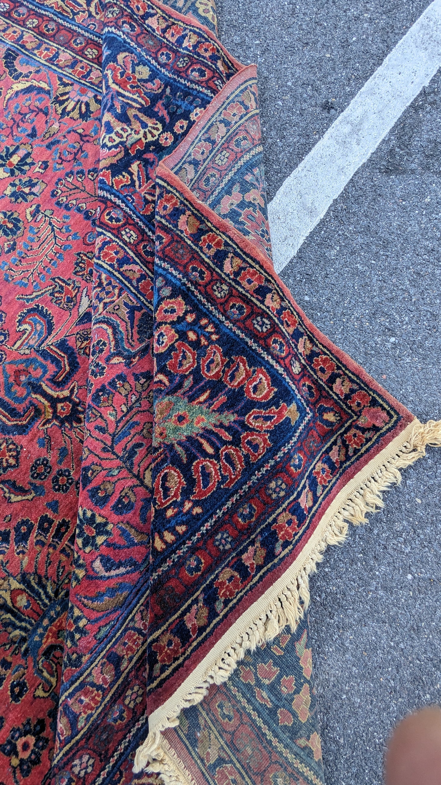 Antique Sarouk Persian Rug, 12x20