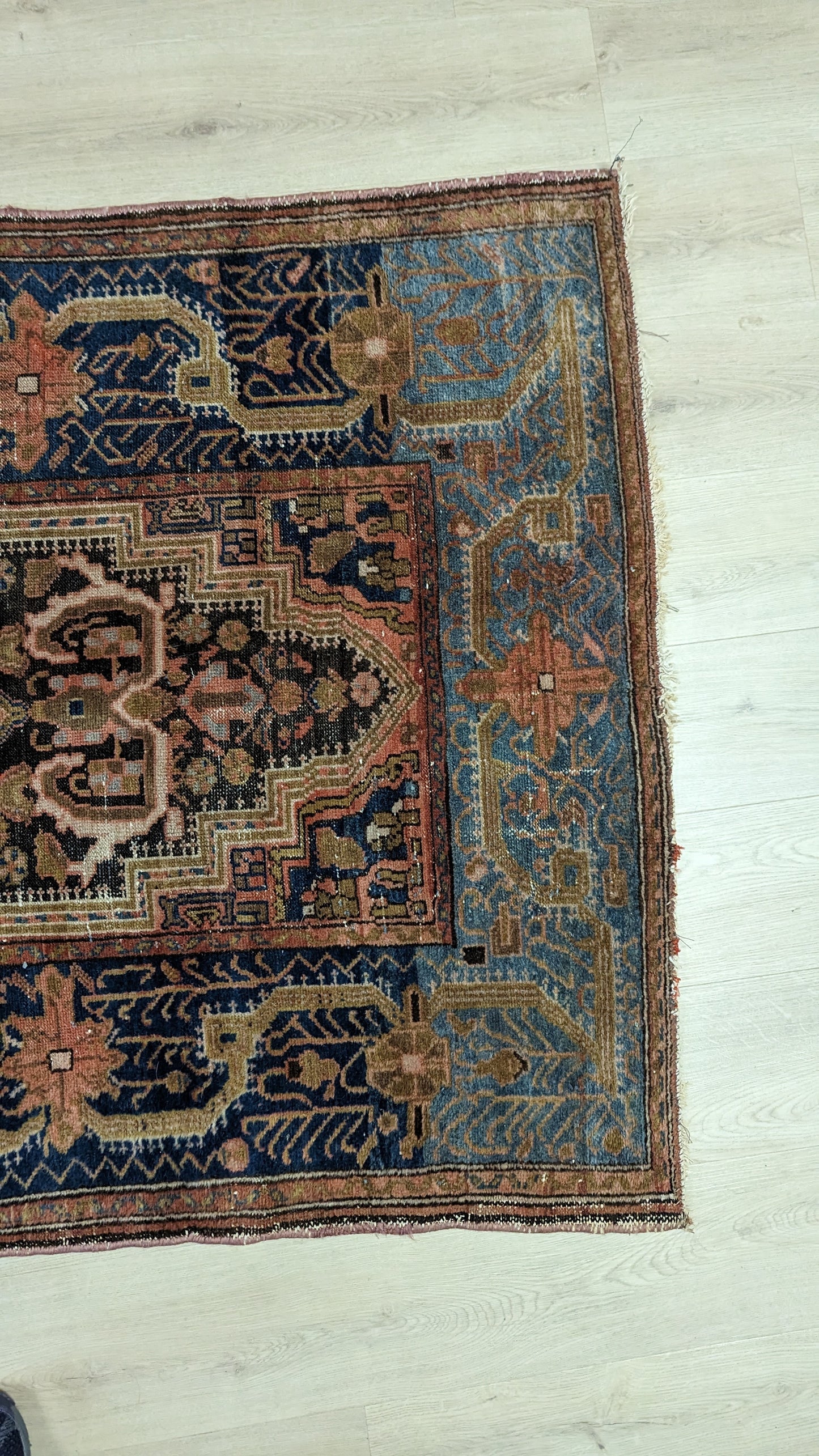 SOLD - Antique Malayer Persian Rug, 4x6