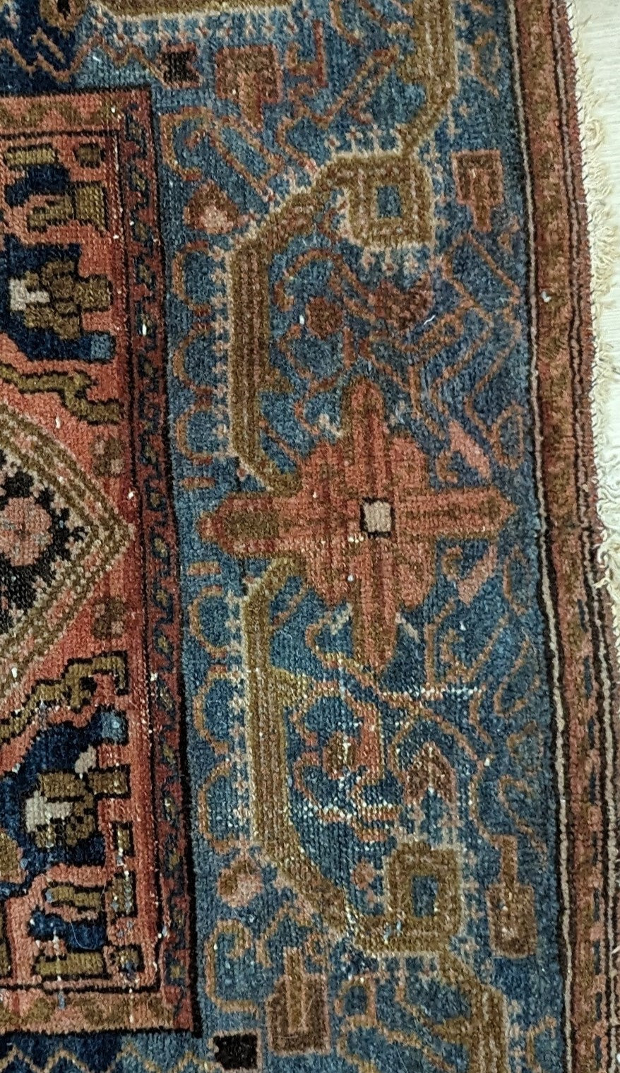 SOLD - Antique Malayer Persian Rug, 4x6