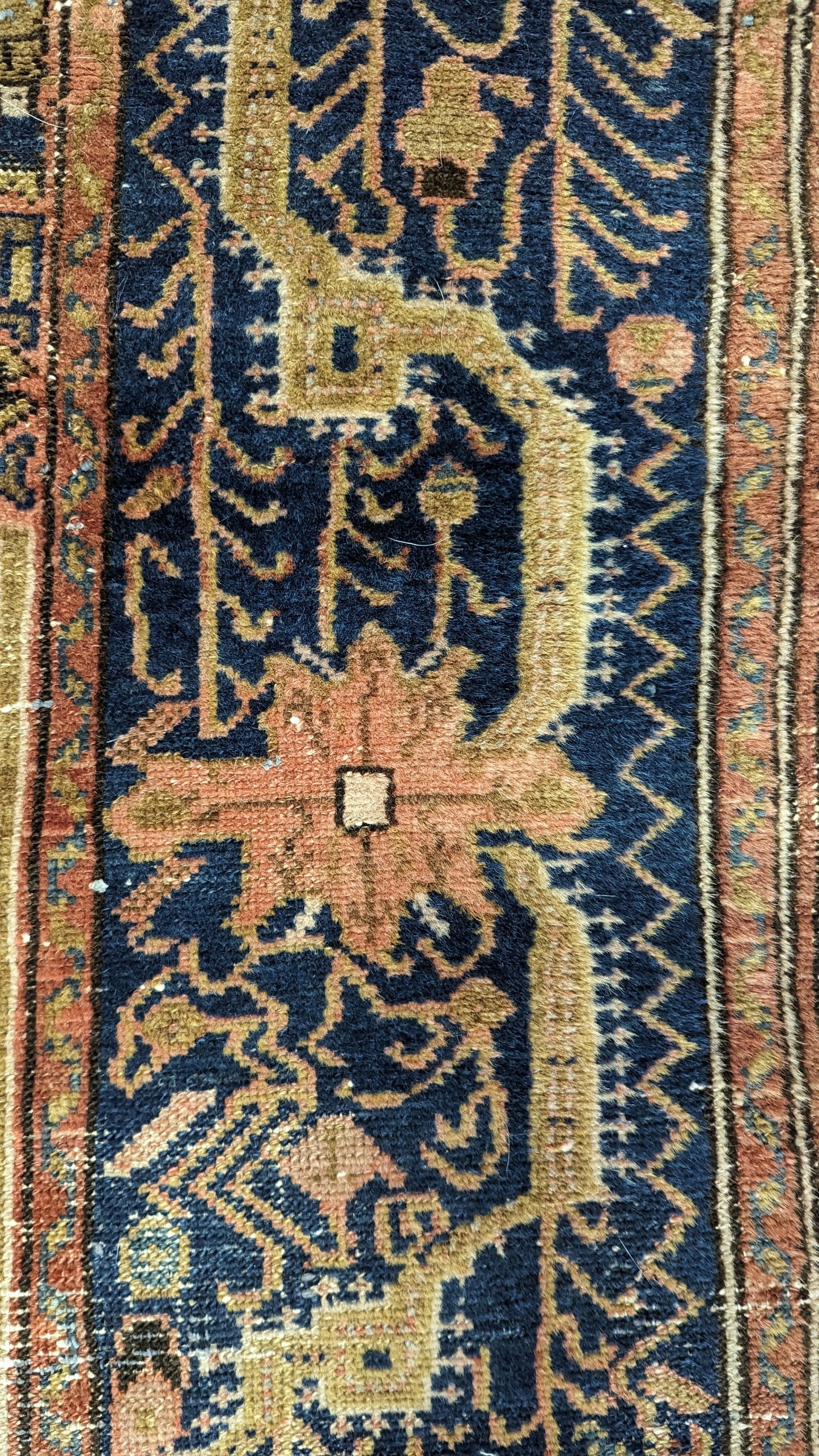 SOLD - Antique Malayer Persian Rug, 4x6