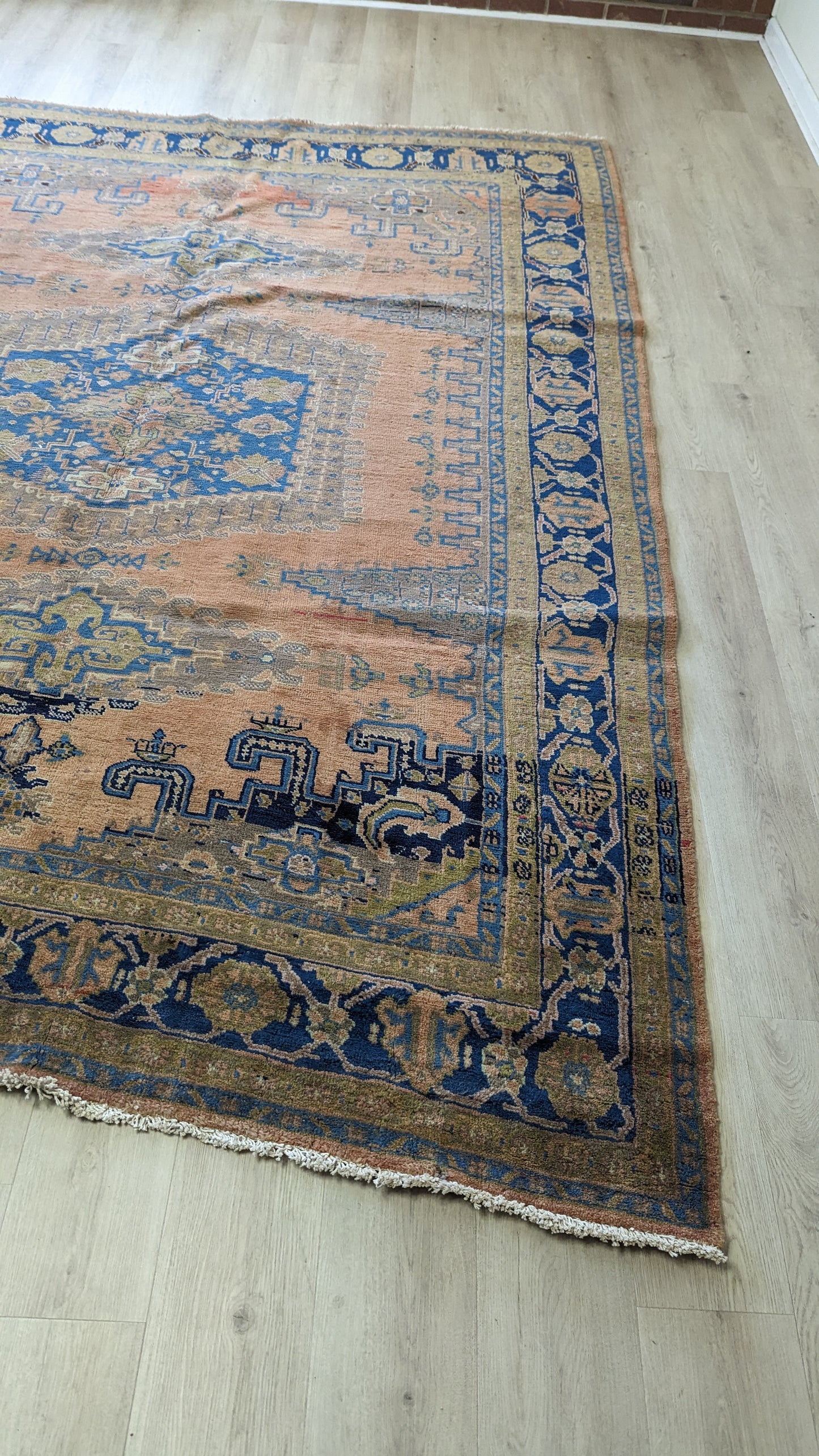 SOLD - Vintage Persian Viss Rug, 7x10