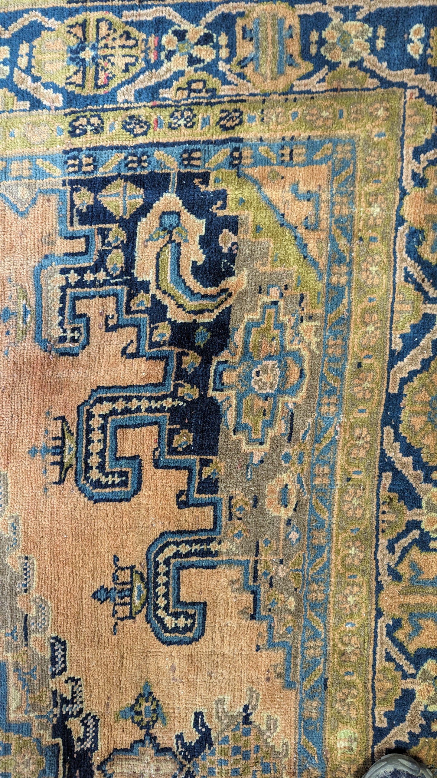 SOLD - Vintage Persian Viss Rug, 7x10