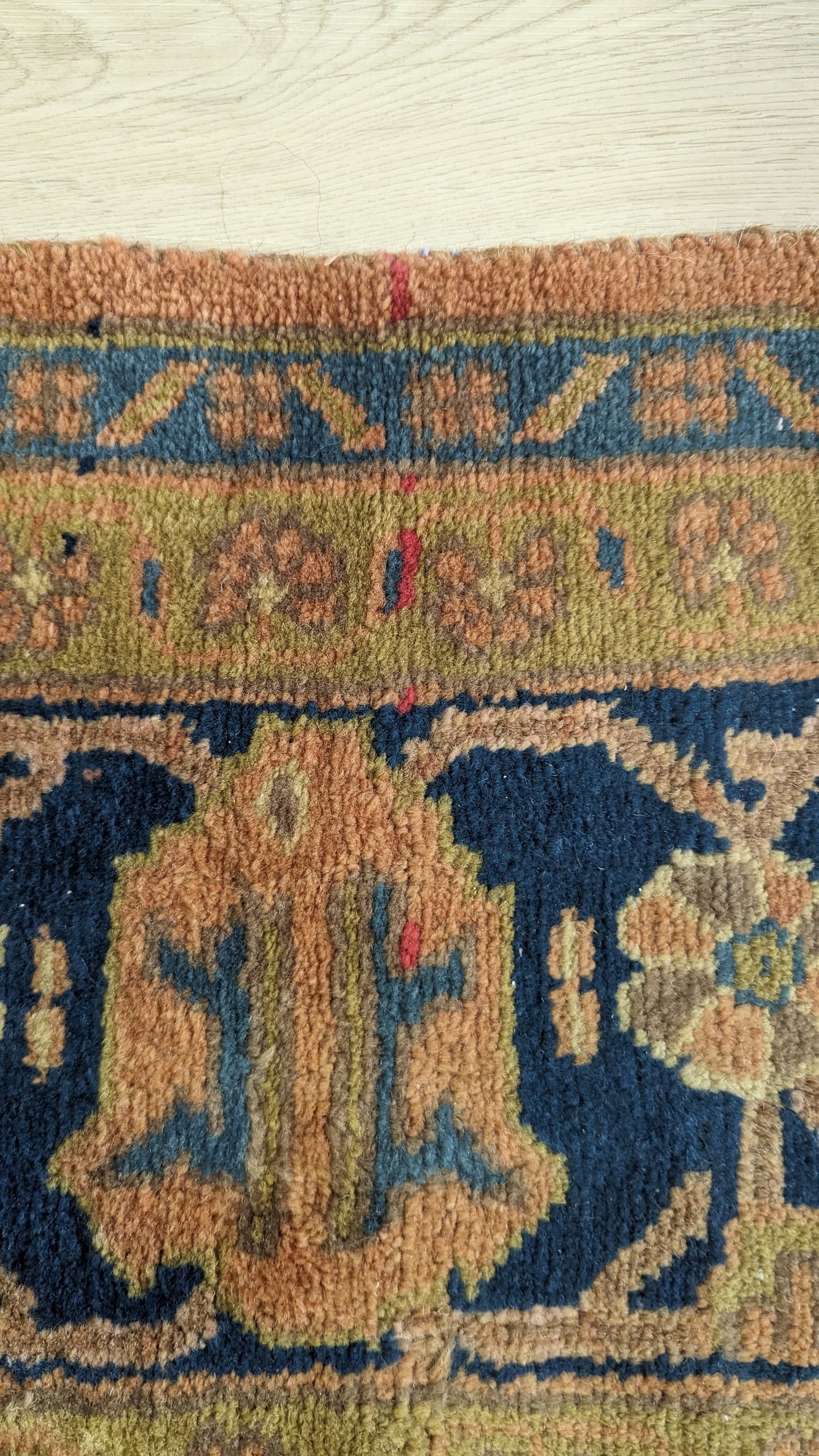 SOLD - Vintage Persian Viss Rug, 7x10