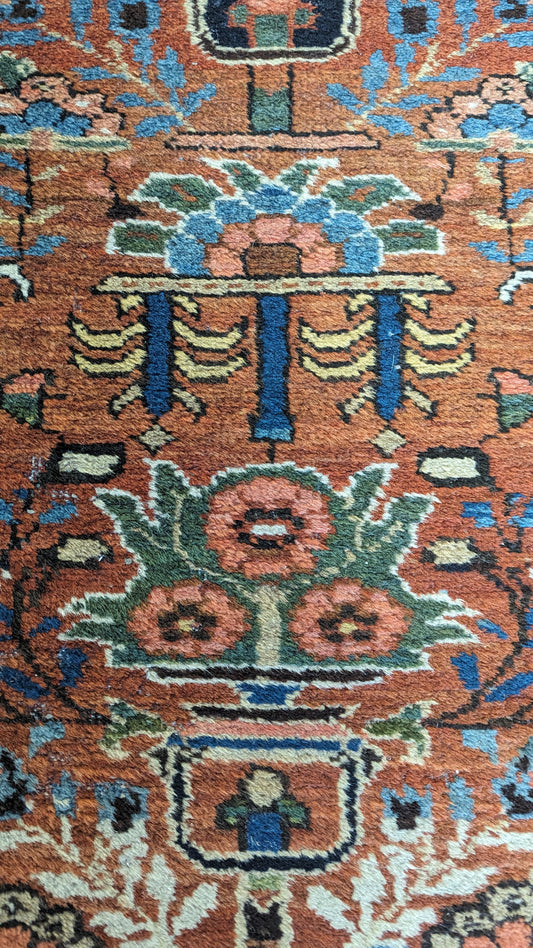 SOLD - Vintage Serab Persian Runner Rug, 2x9