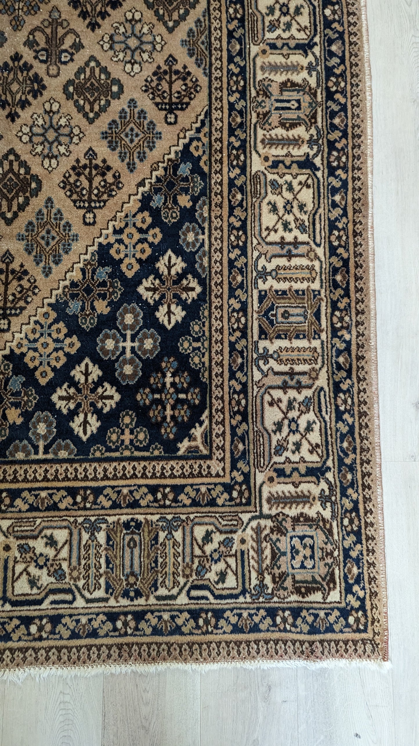 SOLD Vintage Persian Geometric Rug, 8x11