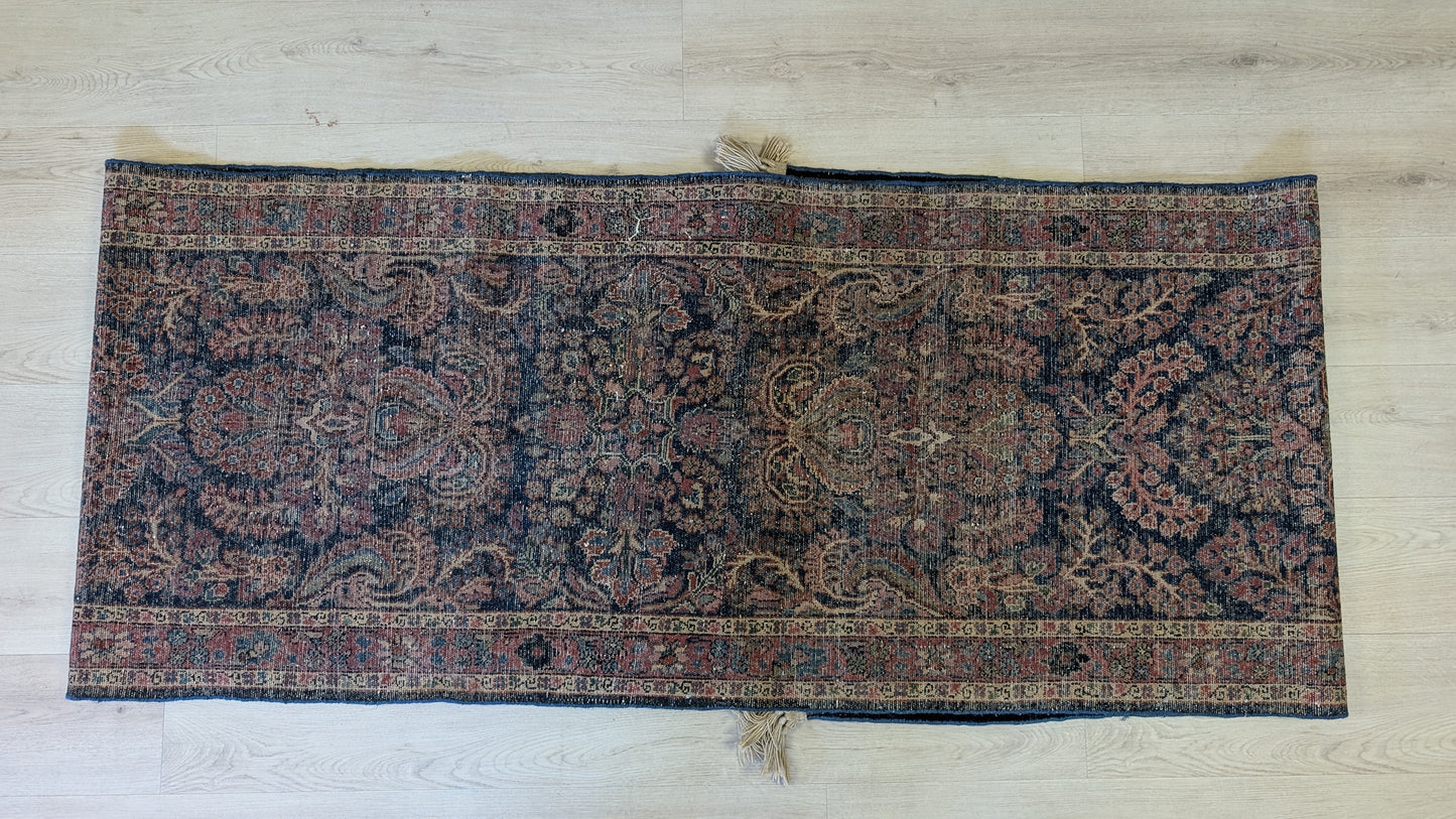 Antique Persian Runner, 2'5"x10'11"