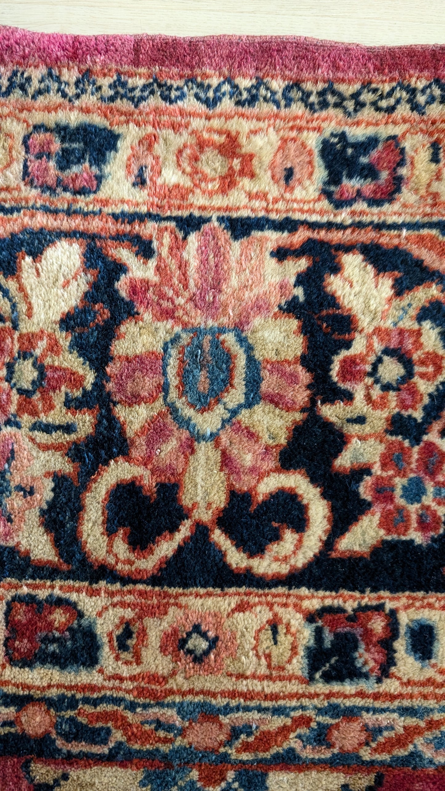 Antique Persian Sarouk Rug, 6x9