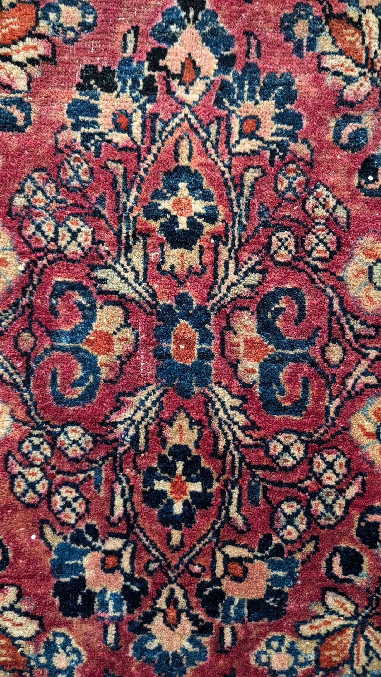 Antique Persian Sarouk Rug, 6x9